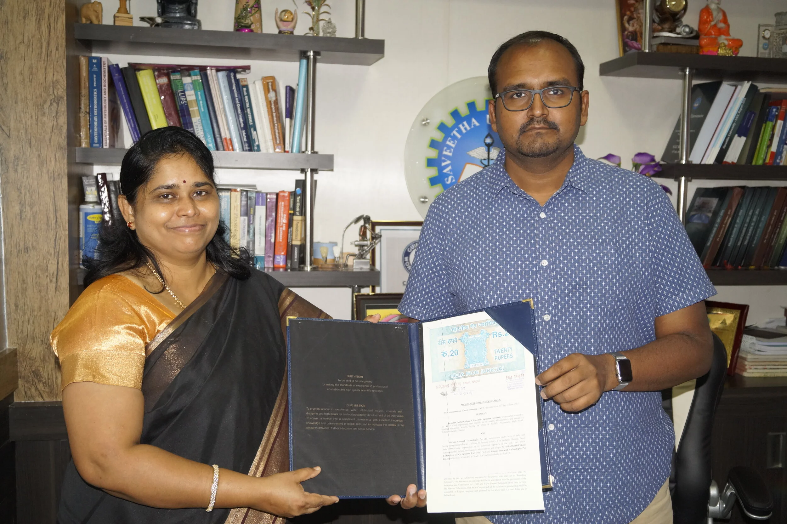 Biozone Research technologies Signed MOU for Student Training Research Projects