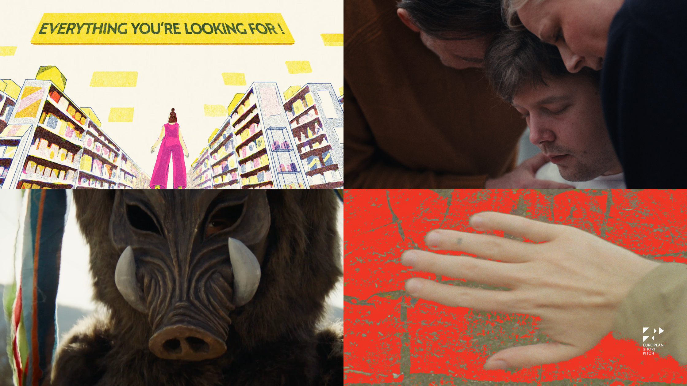 Four new works-in-progress make up the final additions to European Short Pitch's 19th edition