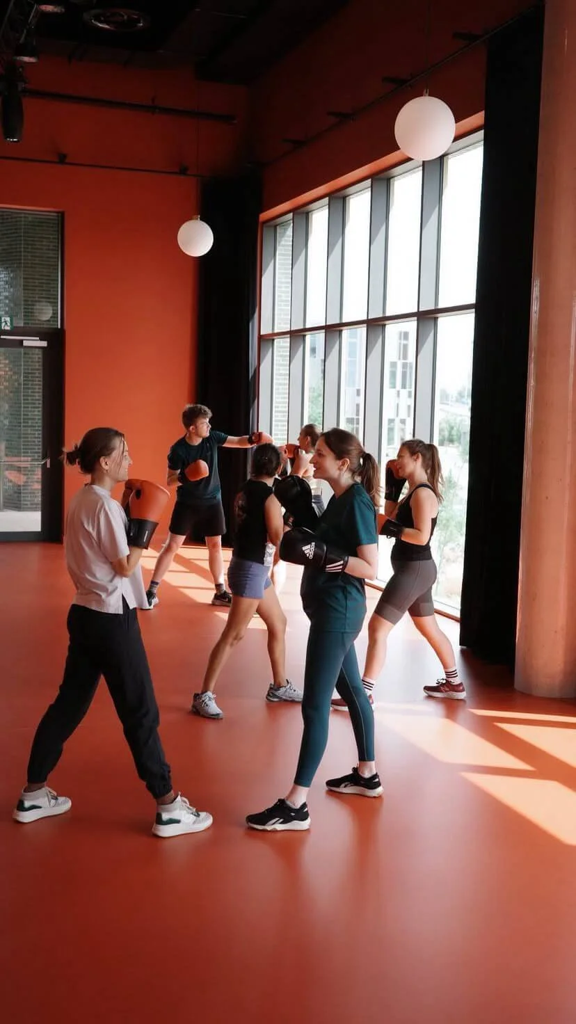 Sportlessen op het werk