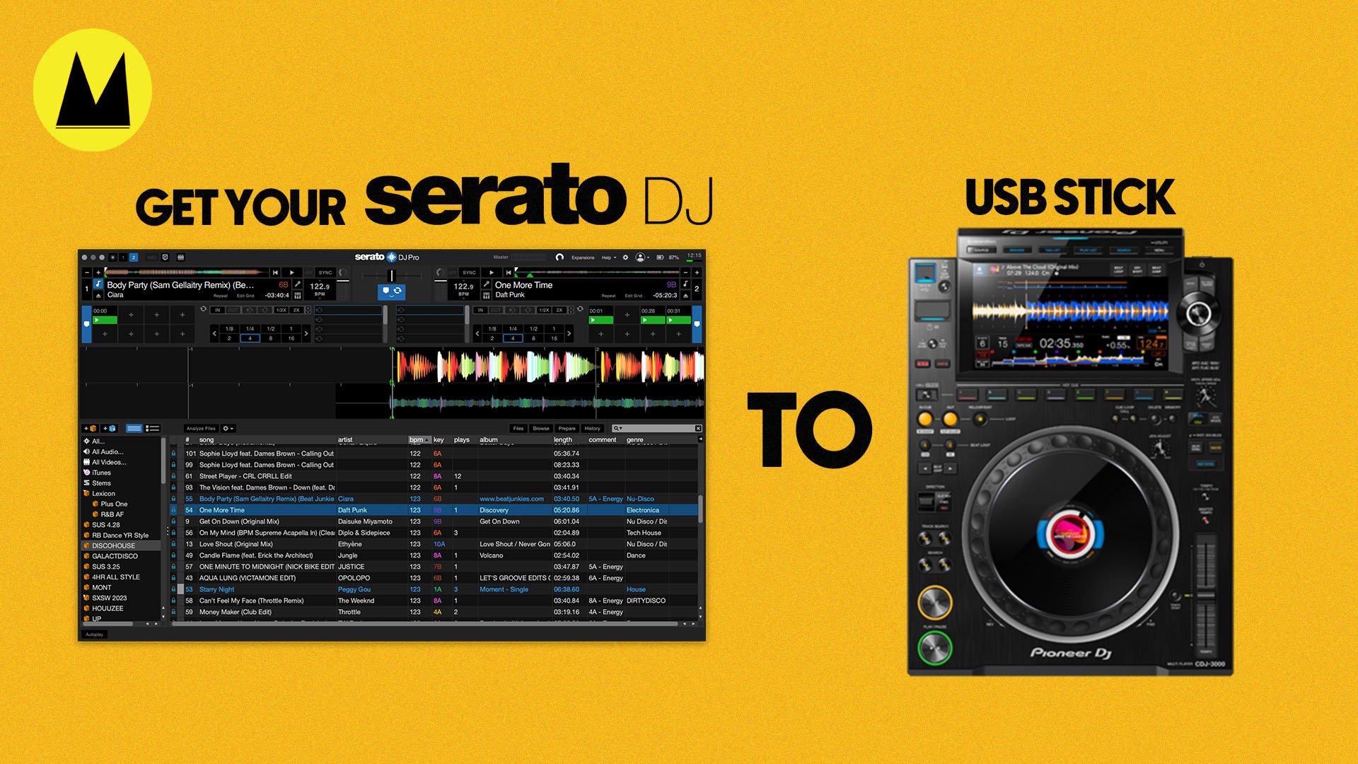 Quick and Easy Guide: Exporting Your Serato Library to USB — CRL