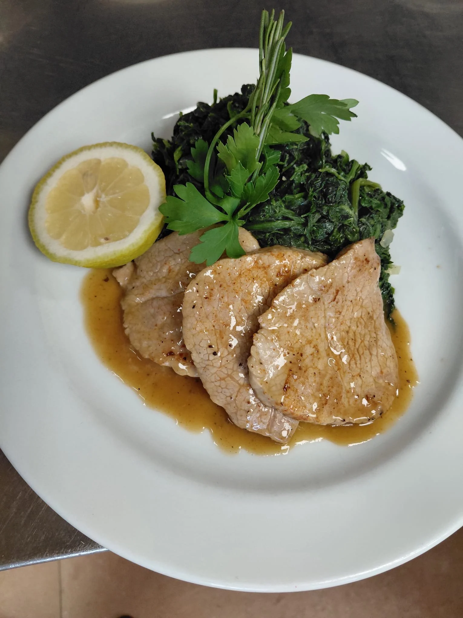 Scaloppine al limone