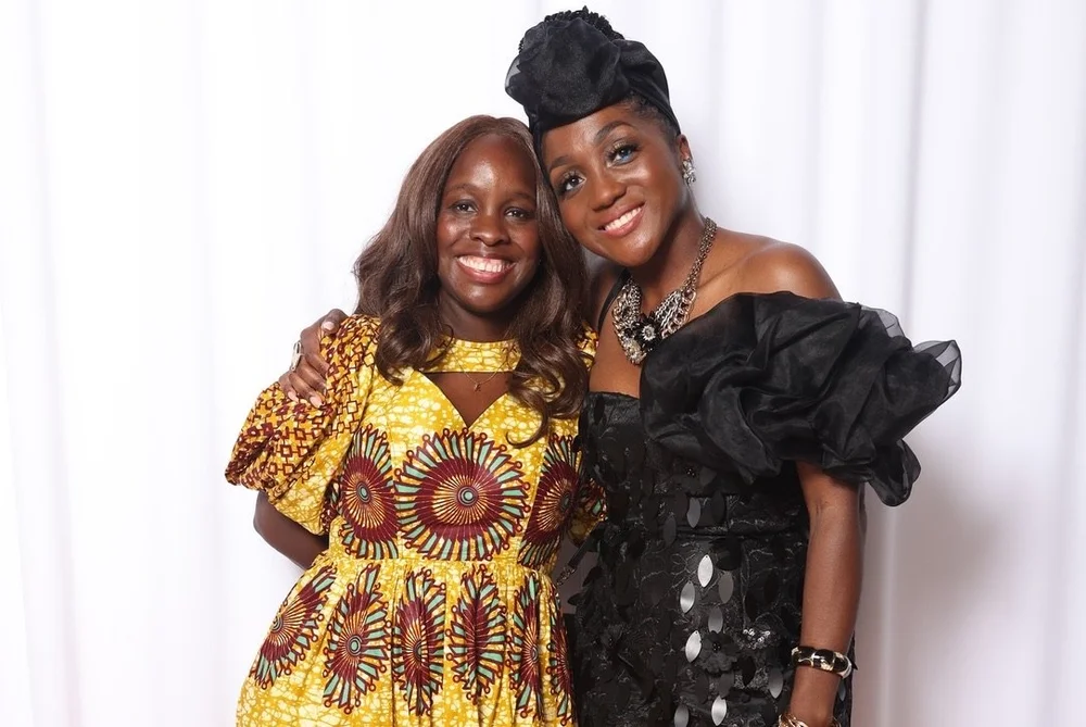 Guests dressed for a Liberian Collective Gala