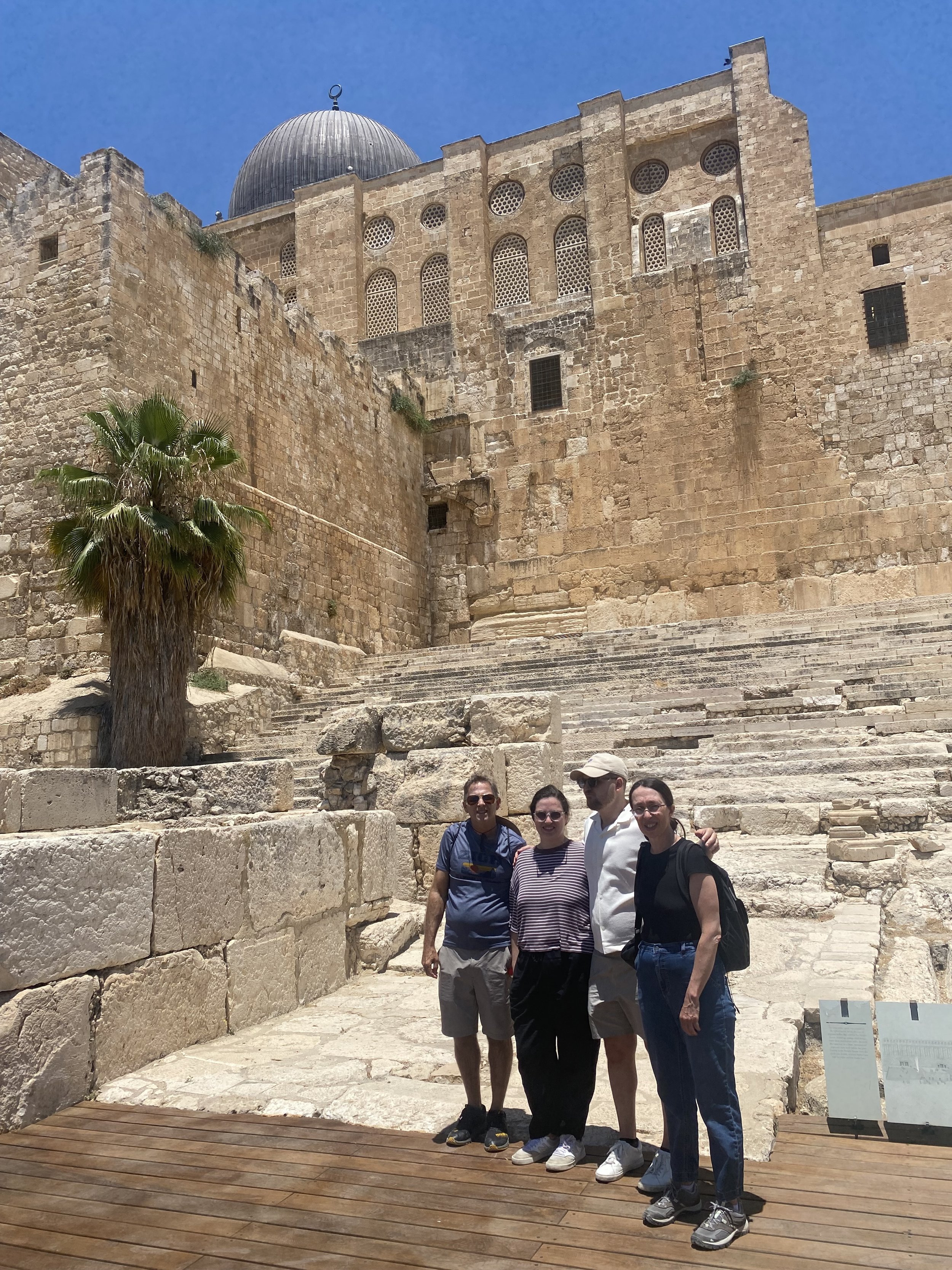 Back of the Second Temple, Jerusalem, Israel