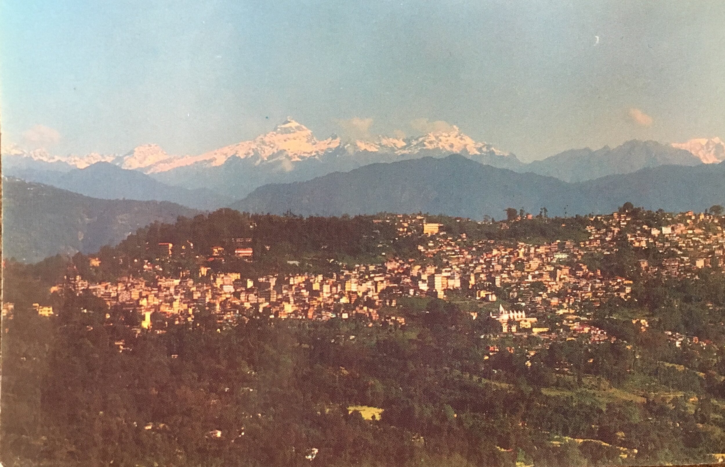 Details about   Kinchinjunga From The Mall Himalayas India Vintage Postcard  US126 