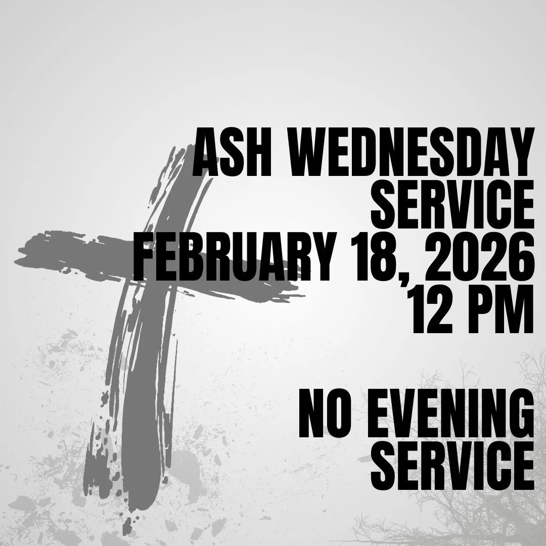 Ash Wednesday Service