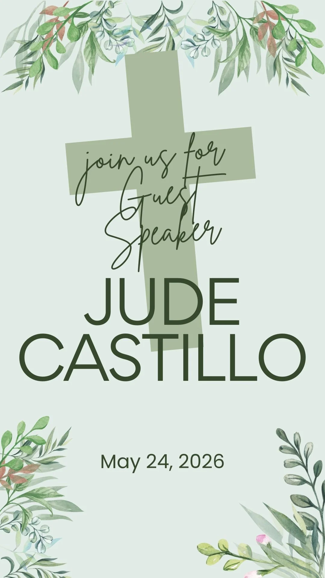 Guest Speaker Coming!