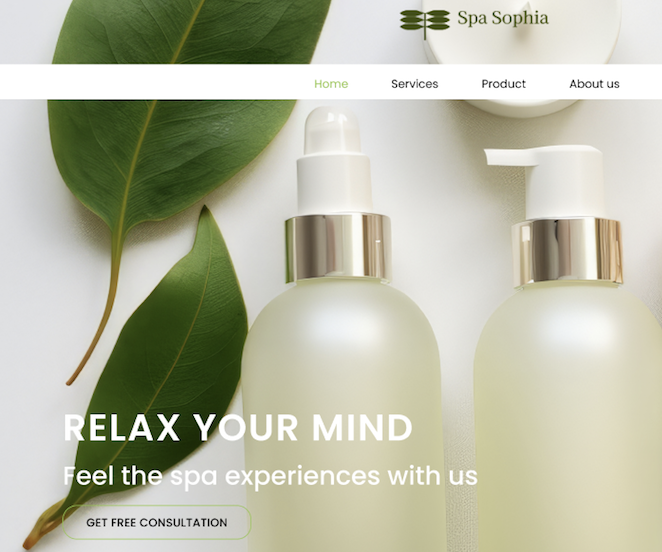 Spa &amp; Product Design