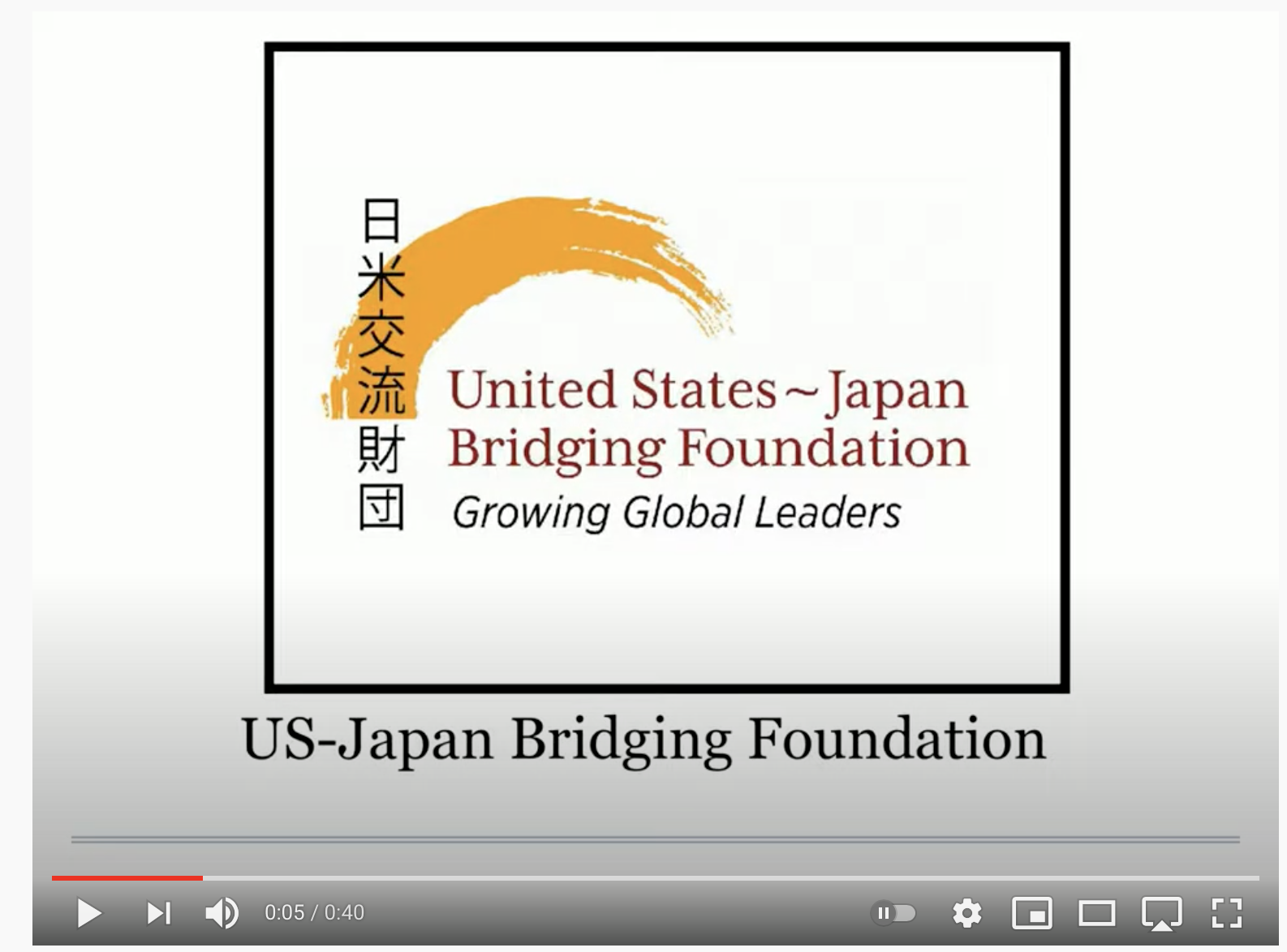 Check out Bridging Foundation Scholars in Japan