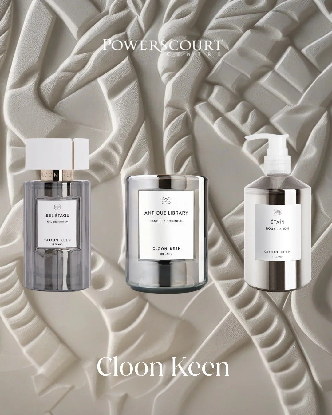 Rooted in Irish heritage and artistry, Cloon Keen creates perfumes and candles that tell a story through scent. Each fragrance is carefully composed and poured by hand, blending elegance and emotion in every detail. Visit the boutique and discover yo