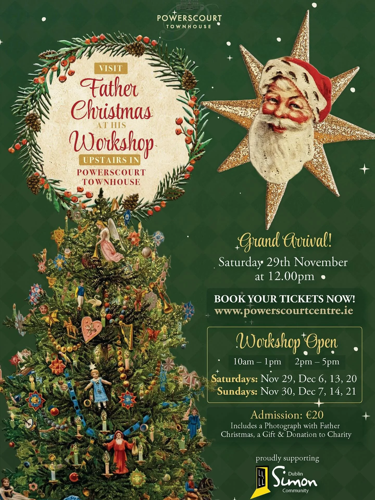 Father Christmas will soon return to the heart of the Townhouse, with his grand arrival taking place on Saturday the 29th of November, bringing one of our most cherished festive traditions back. ✨

Bookings Now Open 
🔗 Link in Bio

You are invited t