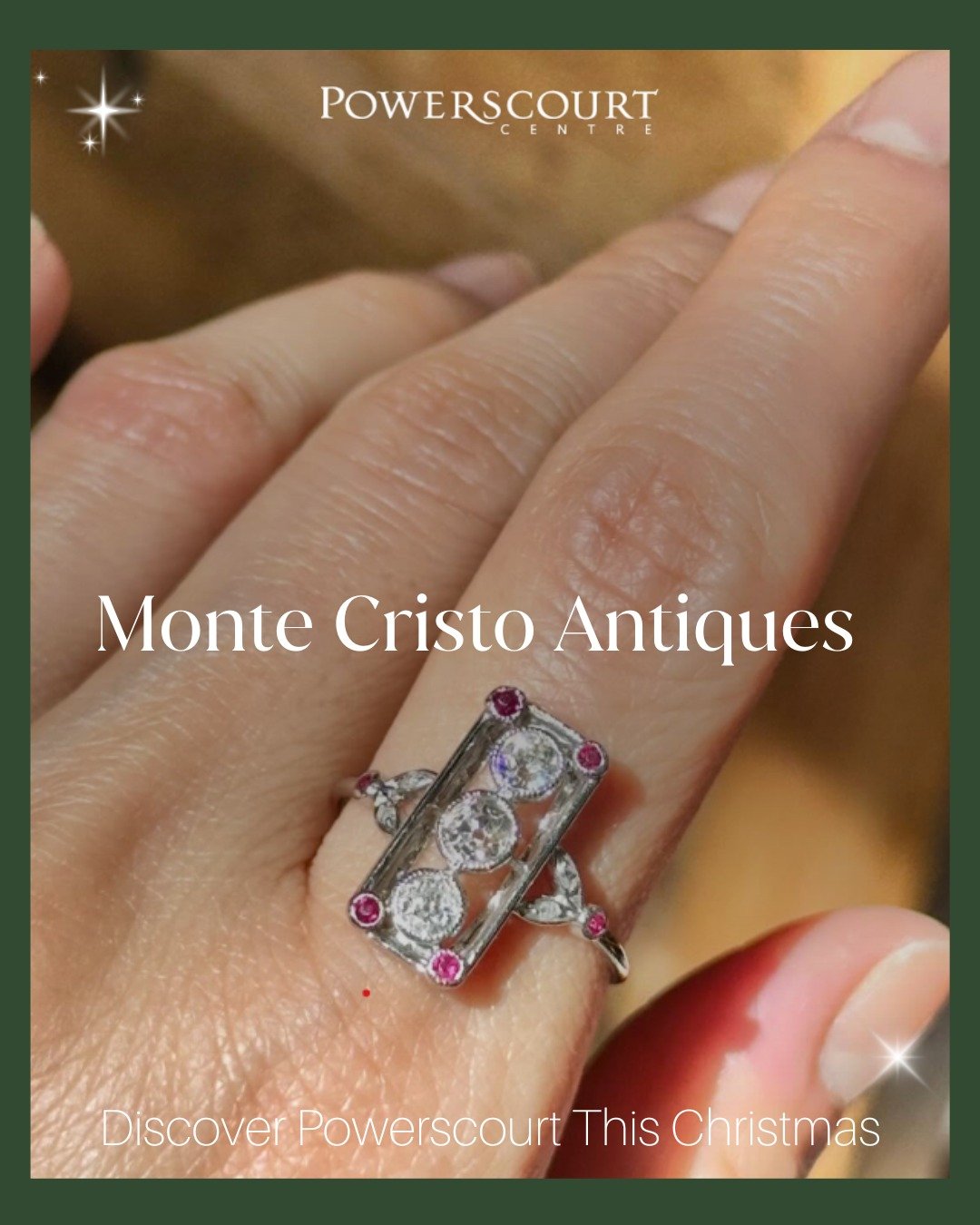 Discover unforgettable Christmas gifts at Monte Cristo in the Antiques Quarter, where sparkling jewellery, vintage treasures, and one of a kind pieces await. Each item is chosen with care, making it the perfect place to find something truly meaningfu