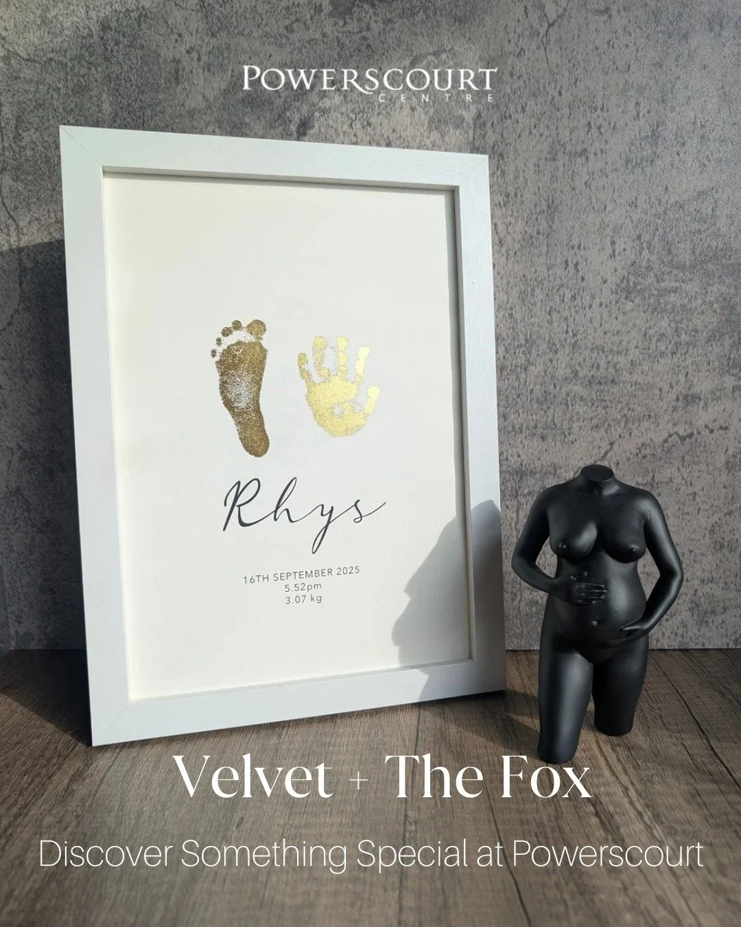 Create a keepsake to treasure with Velvet + The Fox. Their new Bespoke Gold Foil Foot and Hand Print Kit captures life&rsquo;s smallest moments in a beautifully considered way, designed to be cherished for years to come. Thoughtful, personal, and mad