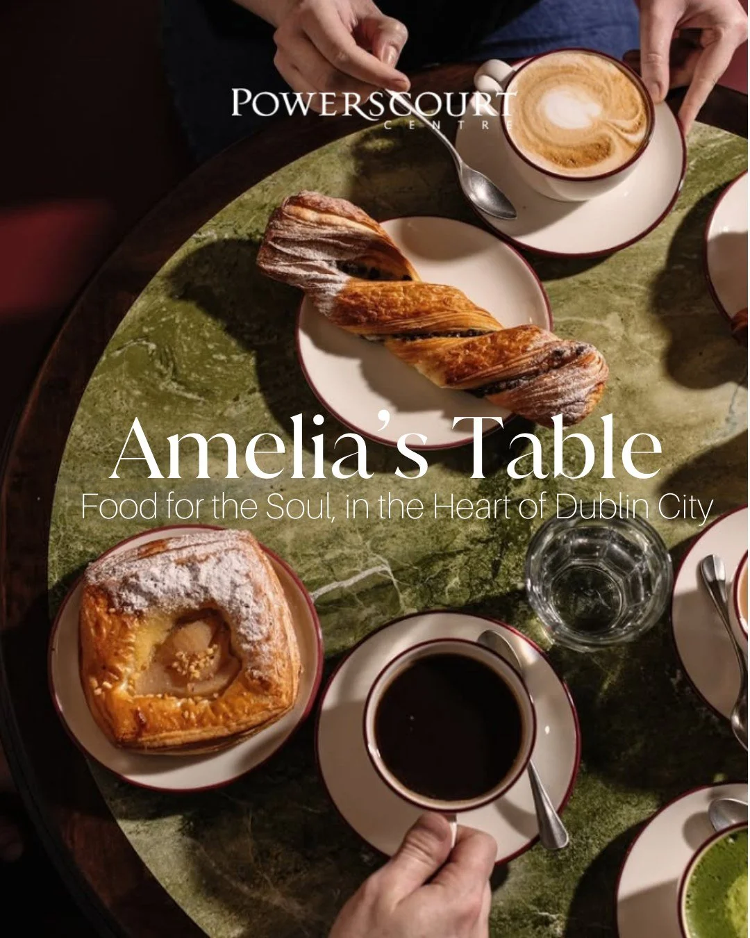At the centre of Dublin&rsquo;s historic Powerscourt Townhouse sits @amelias_tabledublin

Named in honour of Lady Amelia Wingfield, this welcoming daytime caf&eacute; and delicatessen celebrates fresh, seasonal ingredients and simple, thoughtful cook