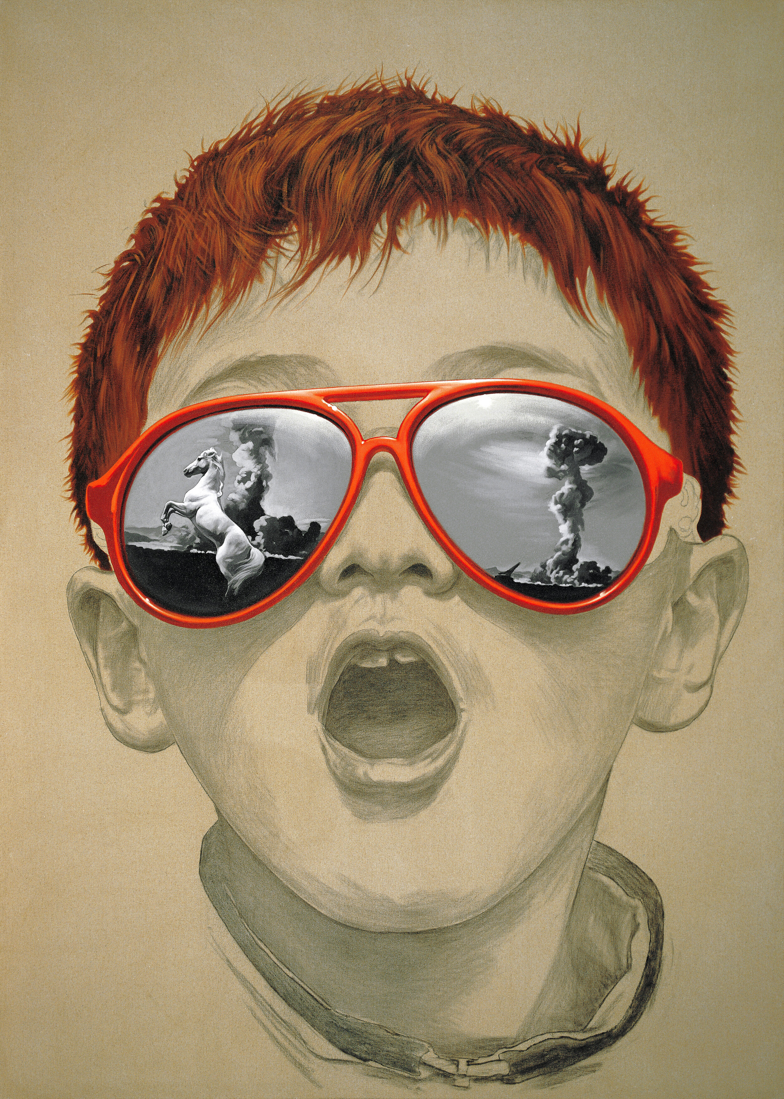 Portrait Landscape No.3. 280cm x 200cm. Acrylic on Canvas. 2008.