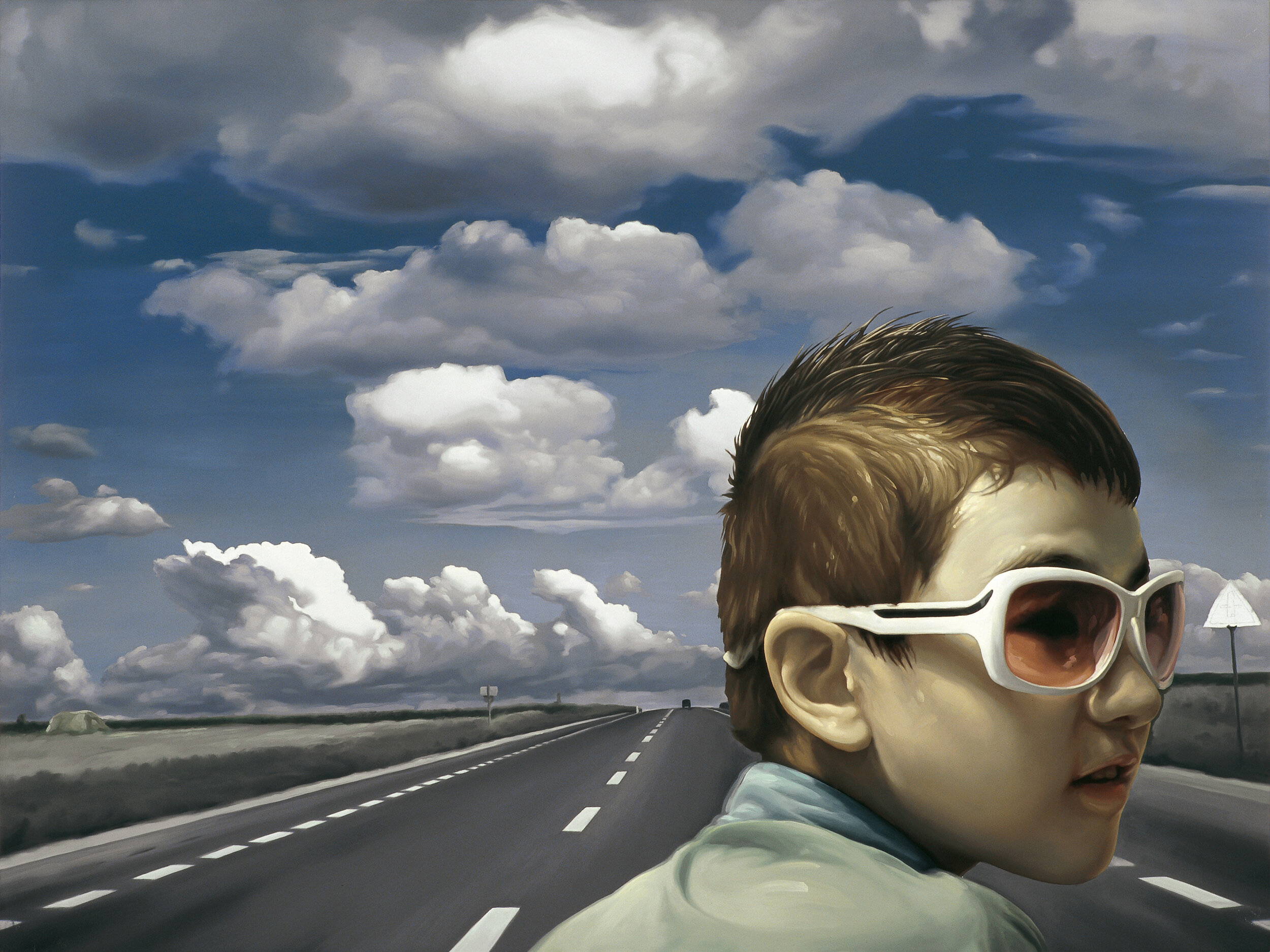 Noon. 150cm x 200cm. Oil on Canvas. 2009.