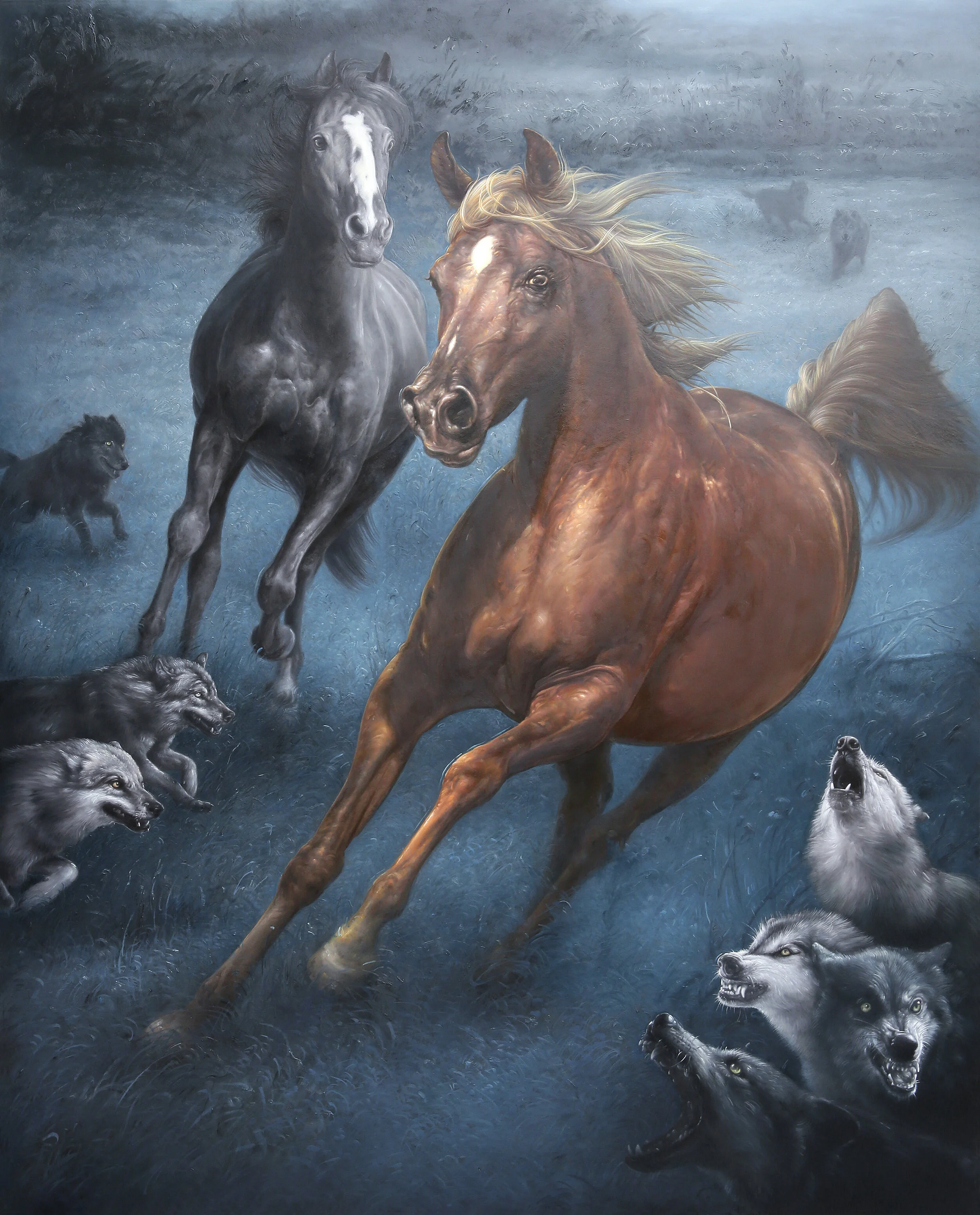 2020 , 120厘米 x 150厘米, 布面油画, 2020。