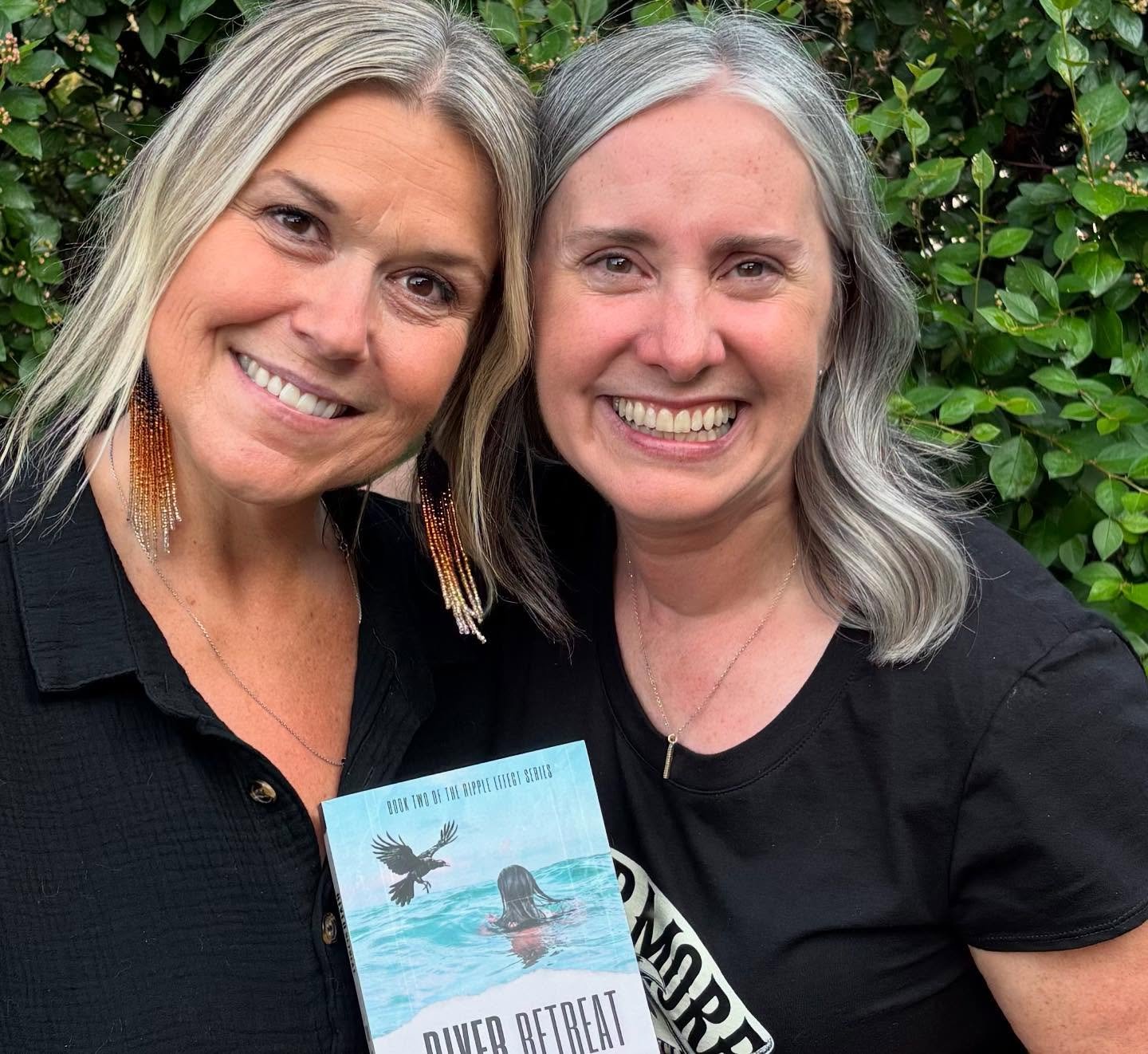 Thanks for this special picture @christie.topping I just love how writing brings me back in touch with people. Christie, thanks so much for coming to the book launch. It was so nice to catch up! 💕