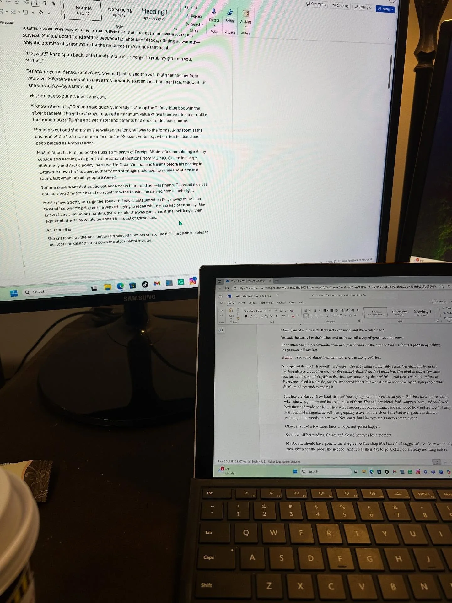 I&rsquo;ve given up trying to decide which book to work on and have decided to work on whichever I feel like that day. 

Yesterday, I worked on the Prologue for Last Minute Get Away, the third book in the Ripple Effect series, and this morning I work