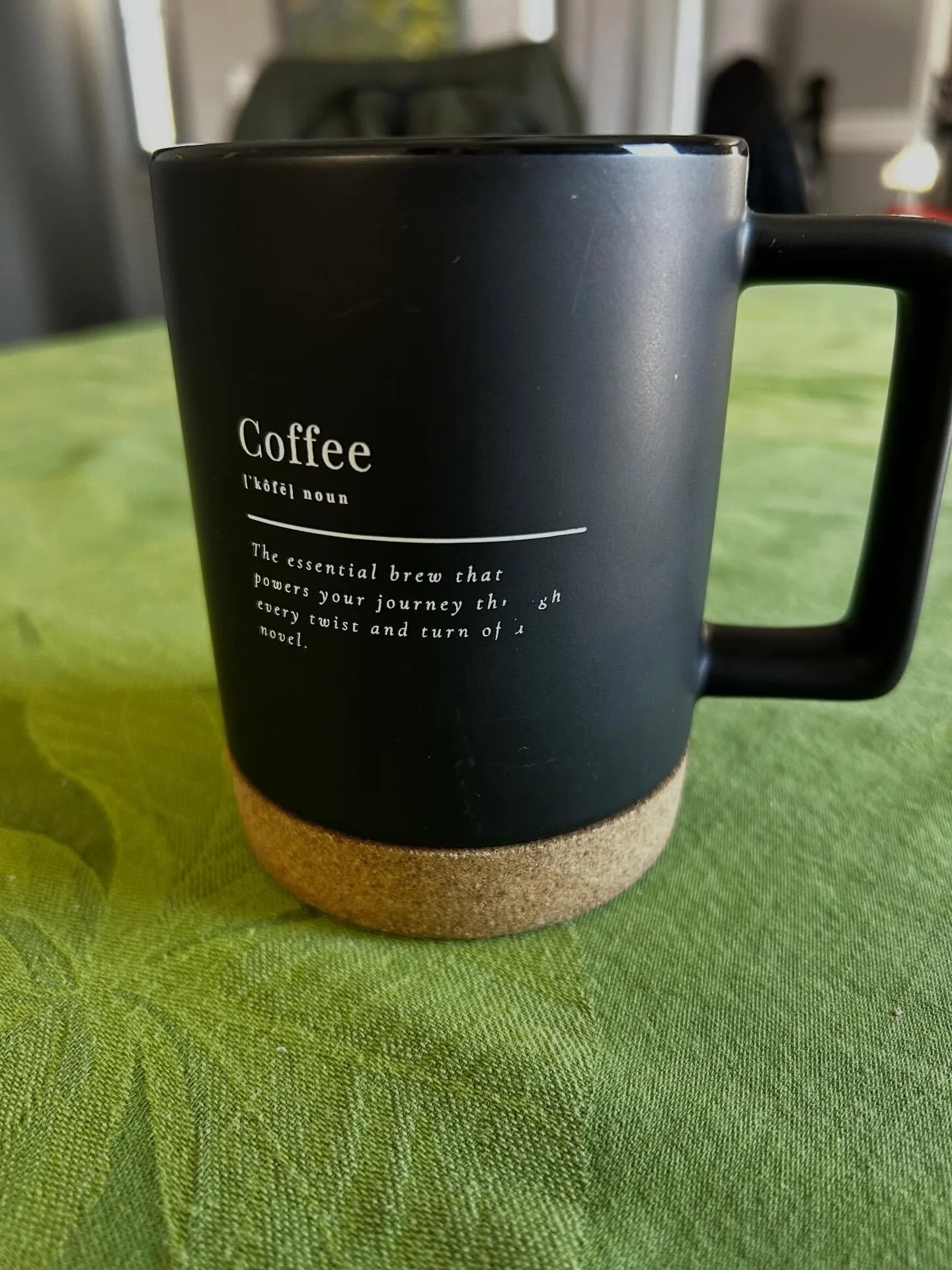 Participants of this weekend&rsquo;s Creative Weekend at The Hawood will have the opportunity to choose between a coffee mug (with a clever coffee definition) or a wine glass if they sign up for Your Time, my membership that encourages people to writ