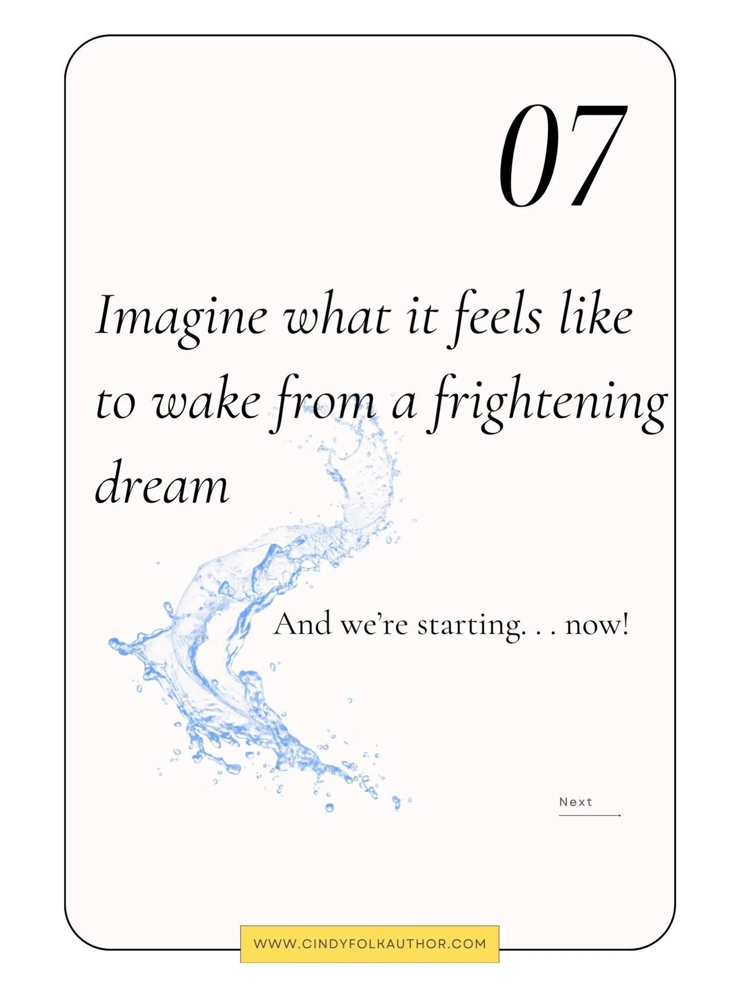 Let this be a first step toward your larger project.