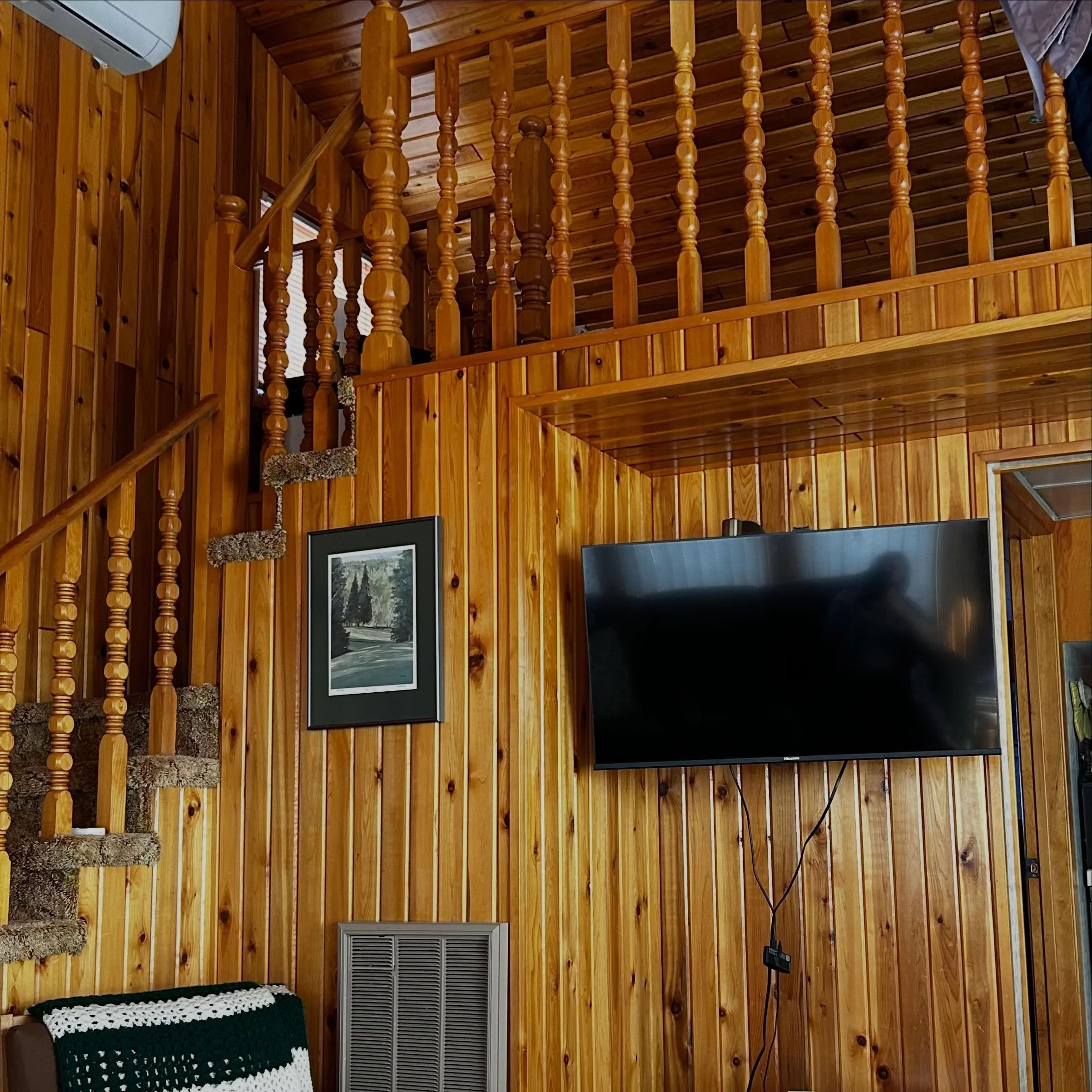 We opened the family cabin for the season. Good times ahead!! 🌳🦌☀️😎🍉👙🏖️🌊