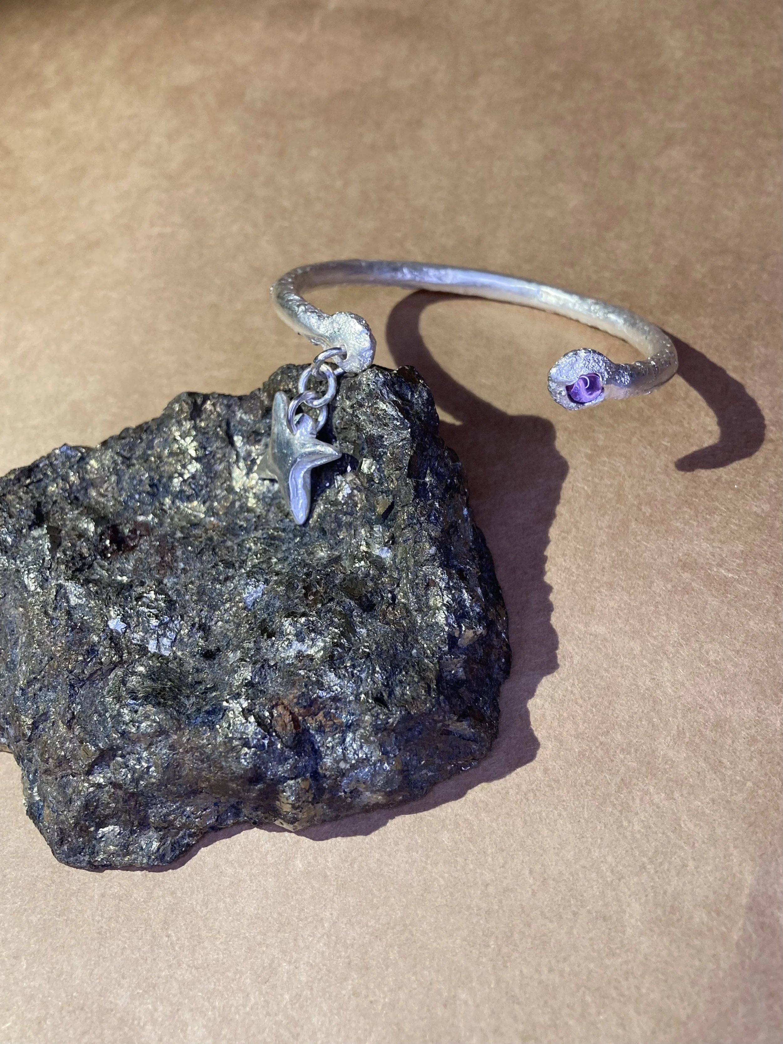 Silver bangle