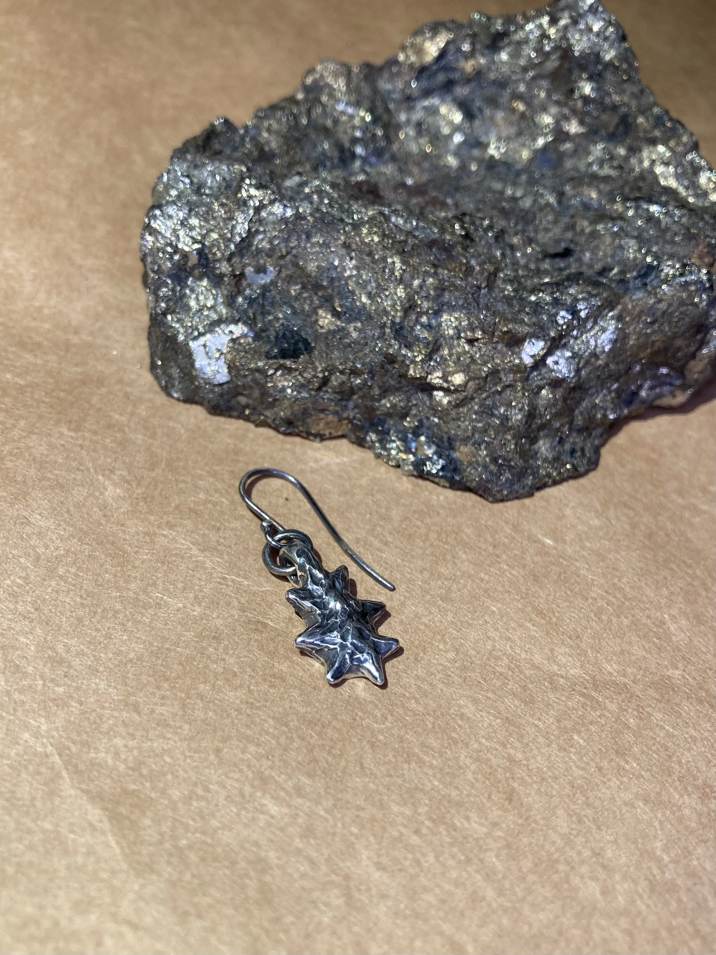 Silver dangly
