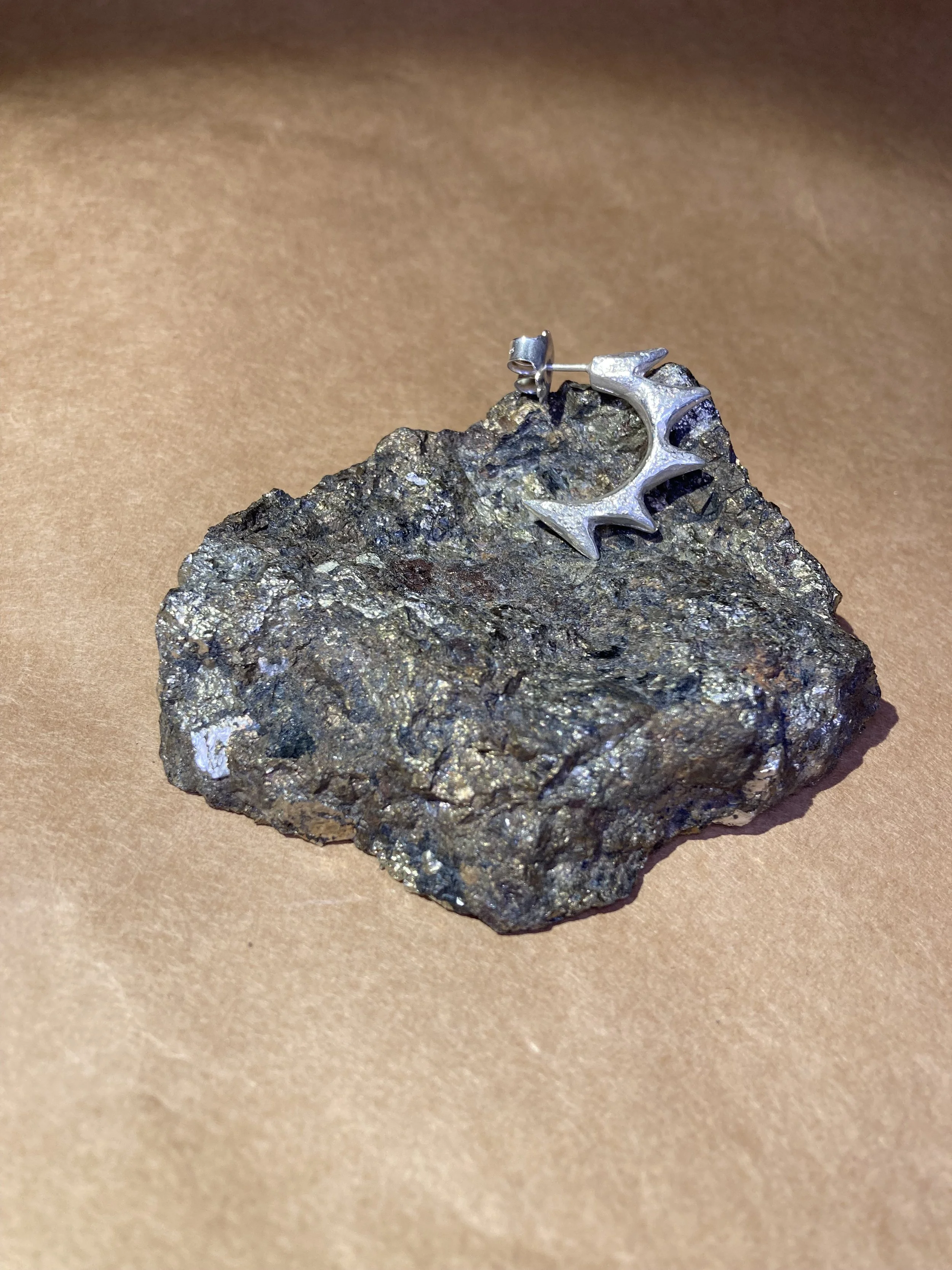 Silver dangly