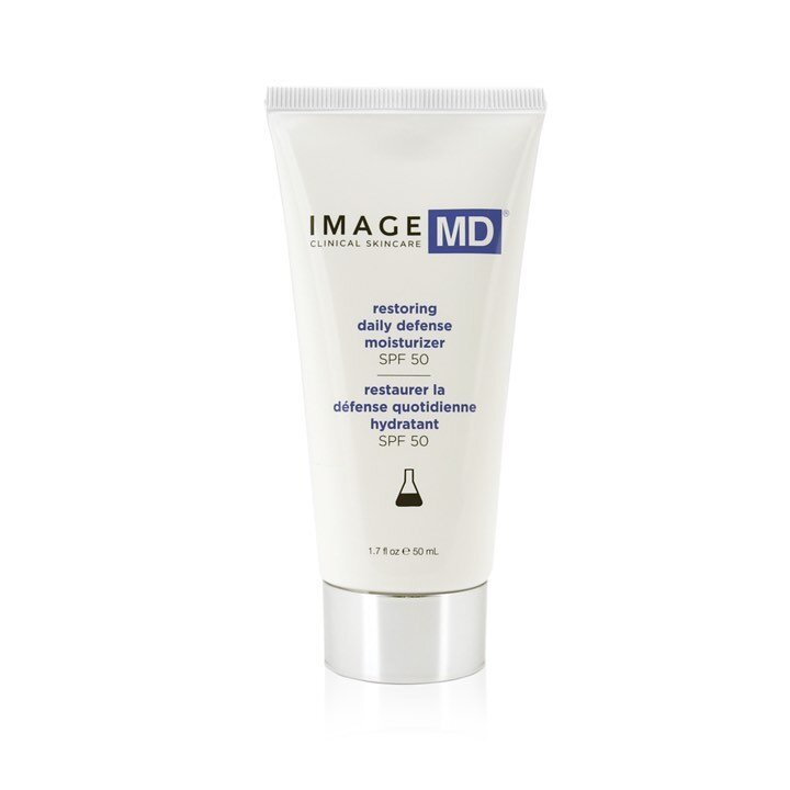 This lightweight daily moisturizer offers SPF 50 broad-spectrum UVA/UVB protection. It&rsquo;s formulated with sheer zinc oxide and UV filters, along with antioxidants that help to fight environmental stressors. 💙Available only from your IMAGE Skinc