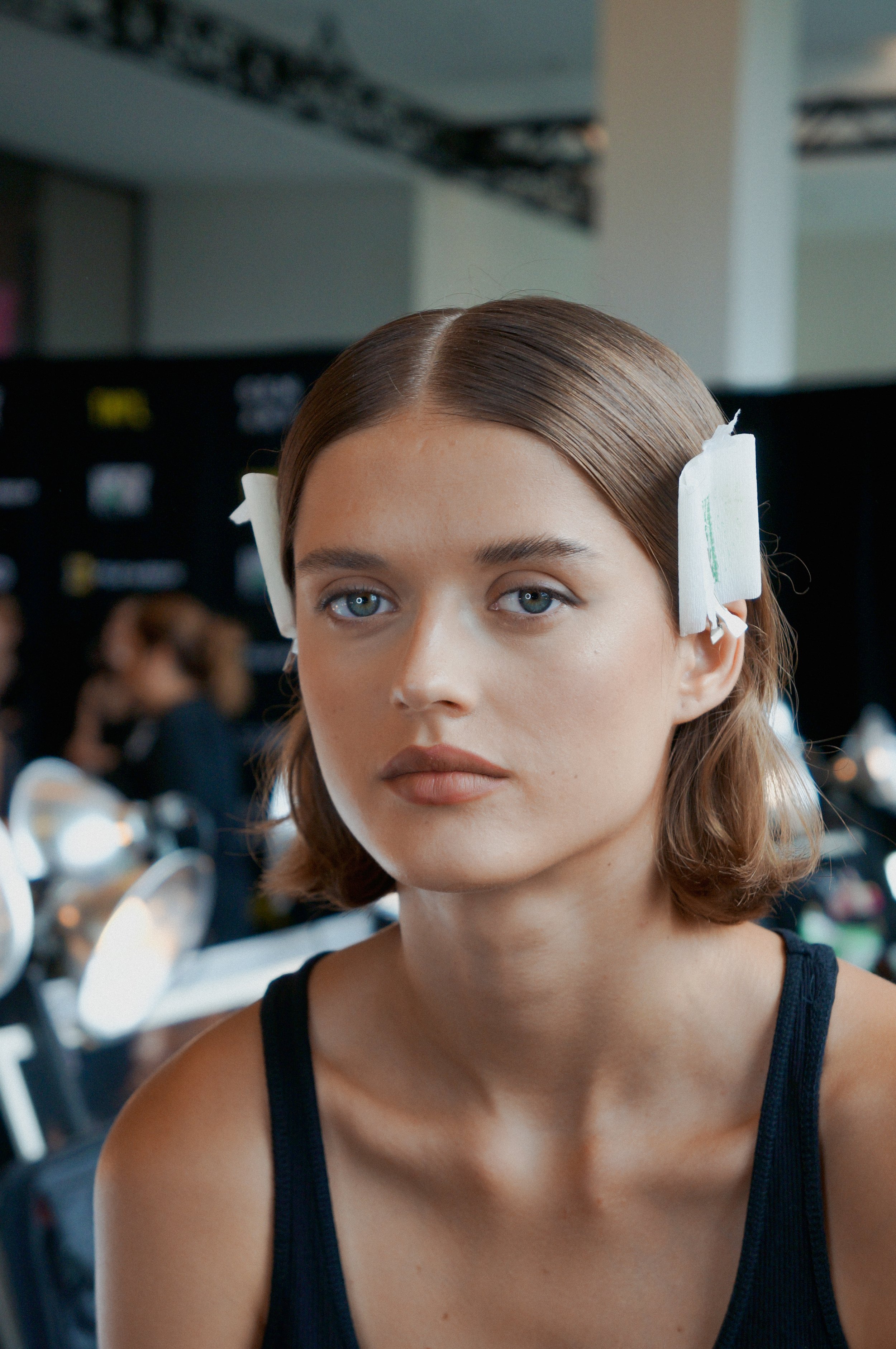 Hung Vanngo + Makeup by Mario: NYFW BTS Imagery