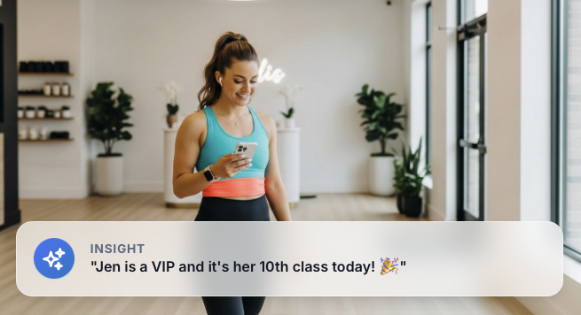TribeEngine harnesses the power of AI to give fitness studio owners and instructors deep insights into their classes and members.