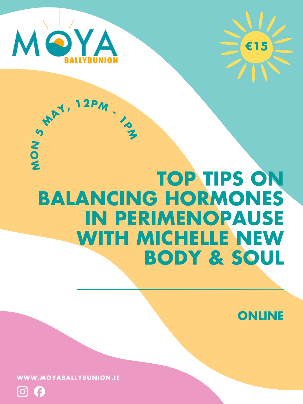 Top tips on balancing hormones in Perimenopause with Michelle New Body & Soul