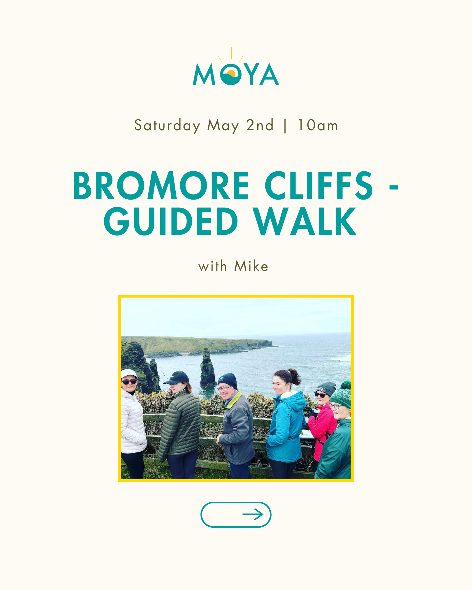Bromore Cliffs - Guided walk with Mike