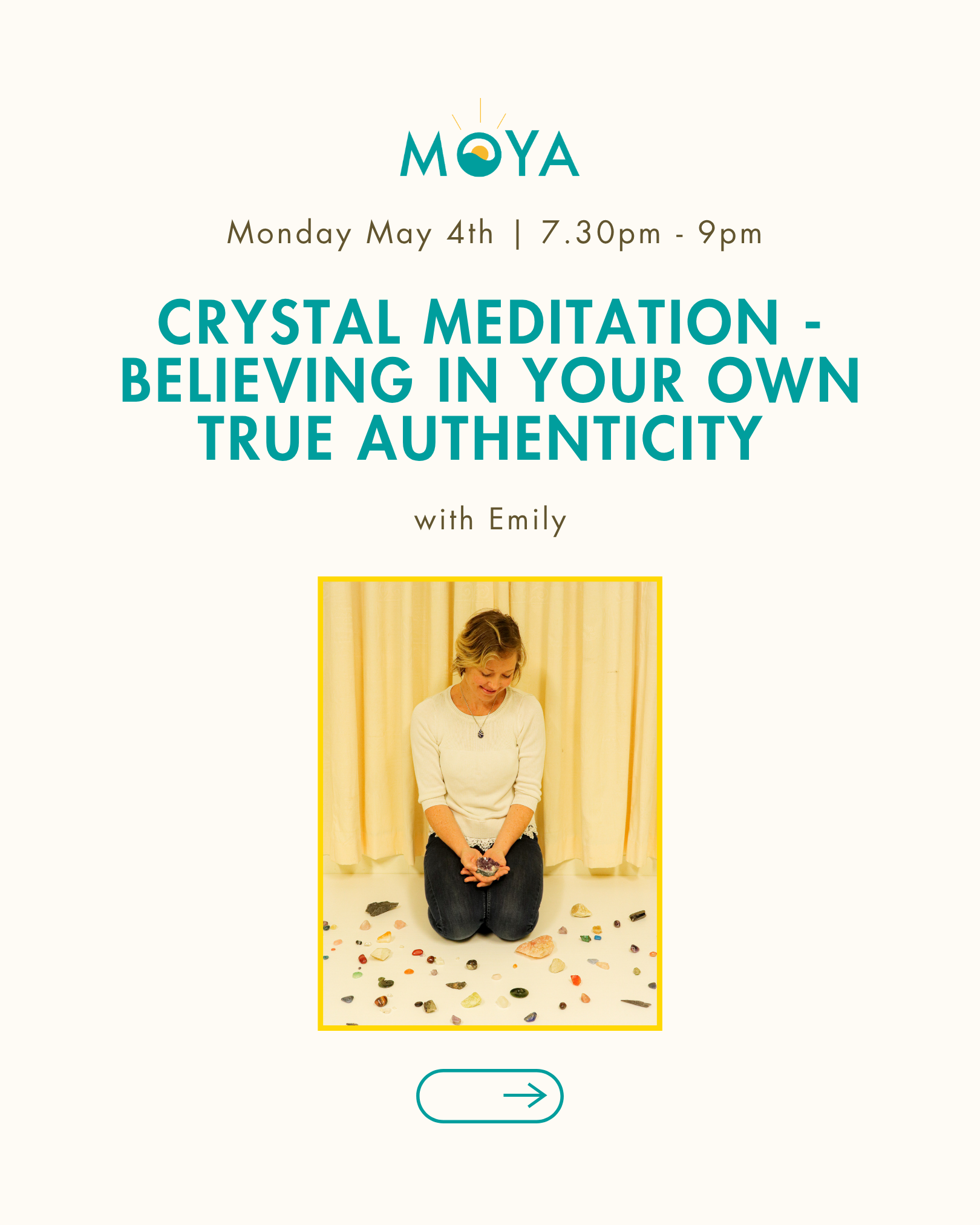 Crystal Meditation - Believing in your Own True Authenticity with Emily
