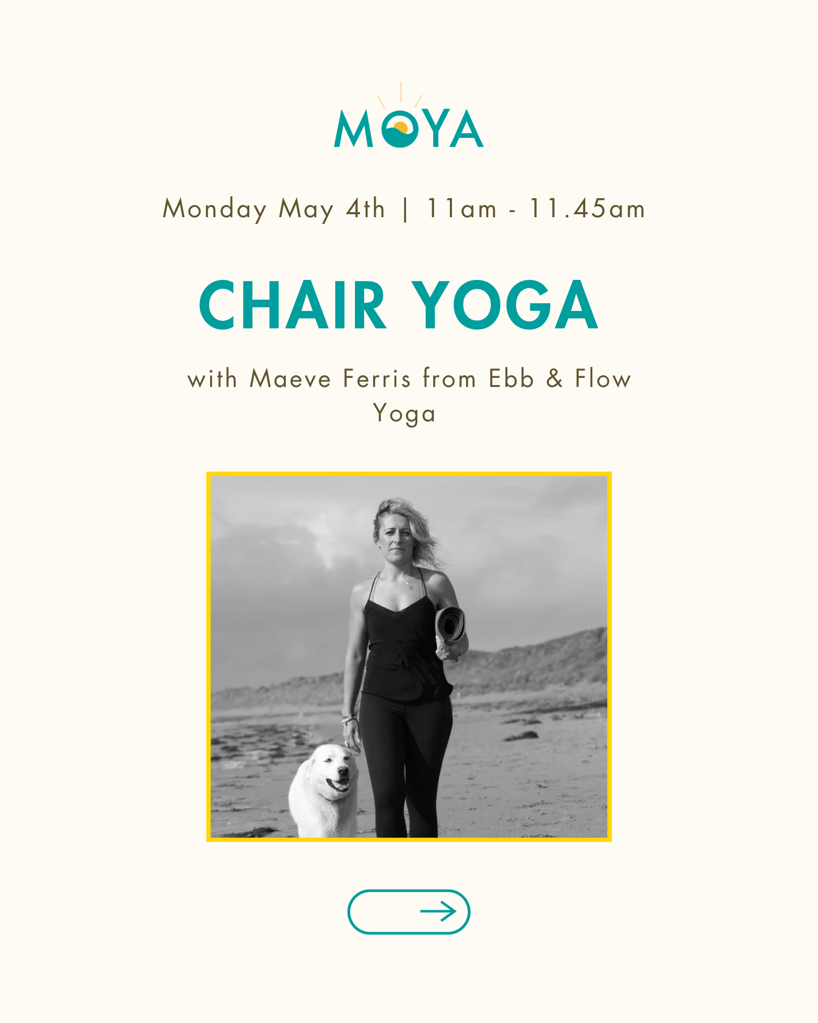 Chair Yoga with Maeve Ferris from Ebb &amp; Flow Yoga 