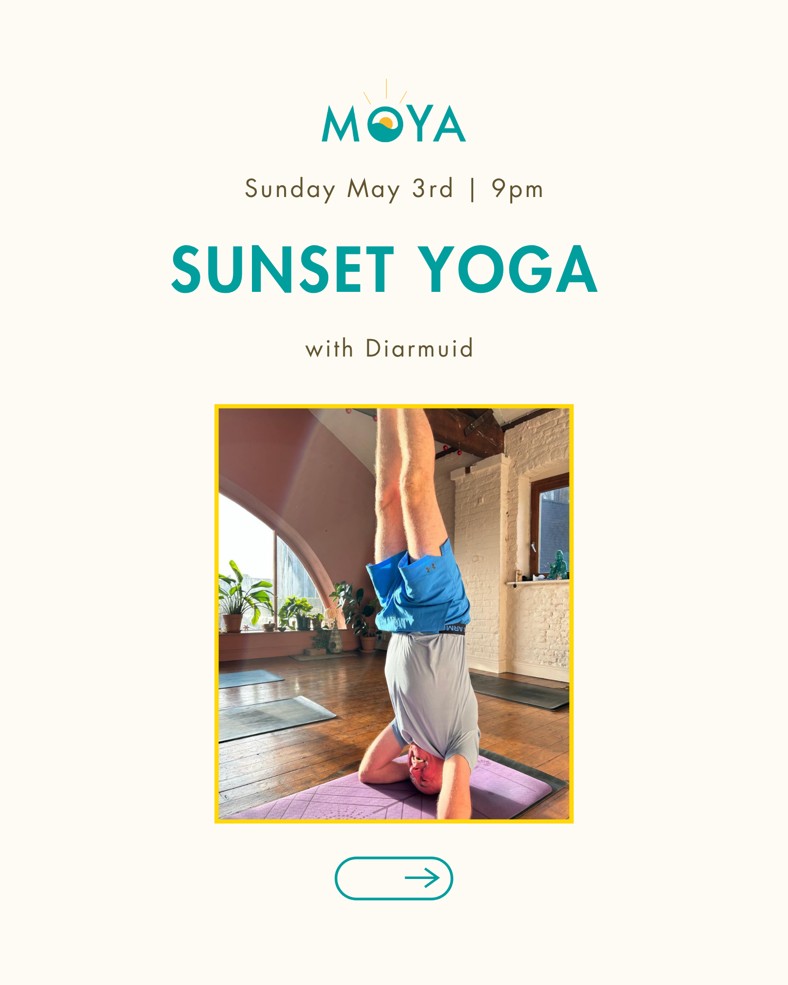 Sunset Yoga with Diarmuid 