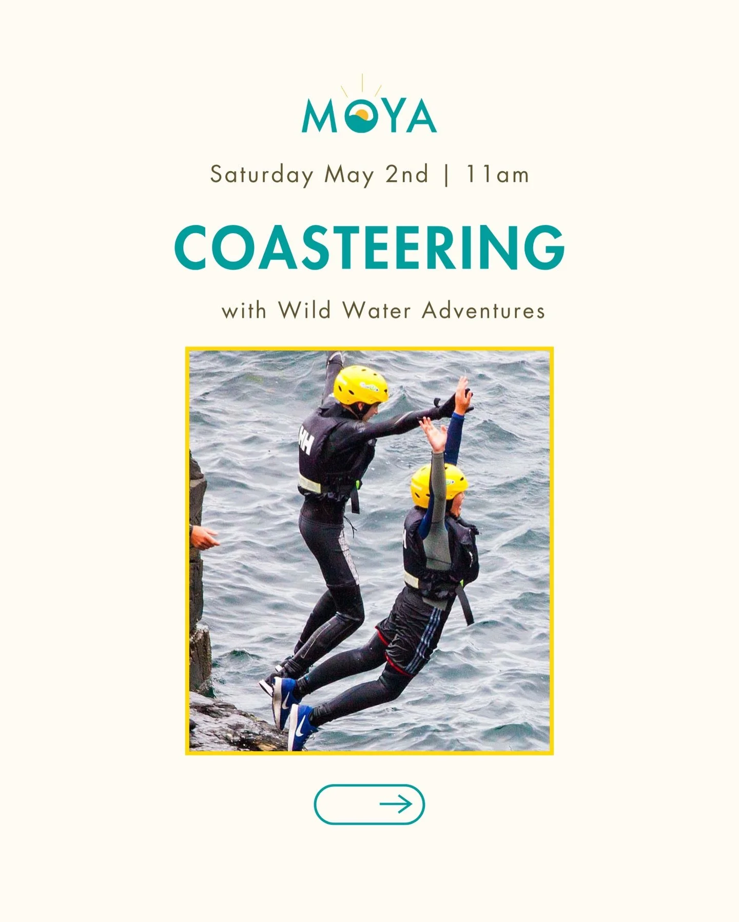 Coasteering with Wild Water Adventures 🌊@wildwateradventures 

Saturday 2nd May 2026
11:00am - 13:00pm

Call John to book your space : 086 1951030

📍 Meenogahan Pier

💶 &euro;45 (booking essential)

Come join us for exciting coasteering at beautif