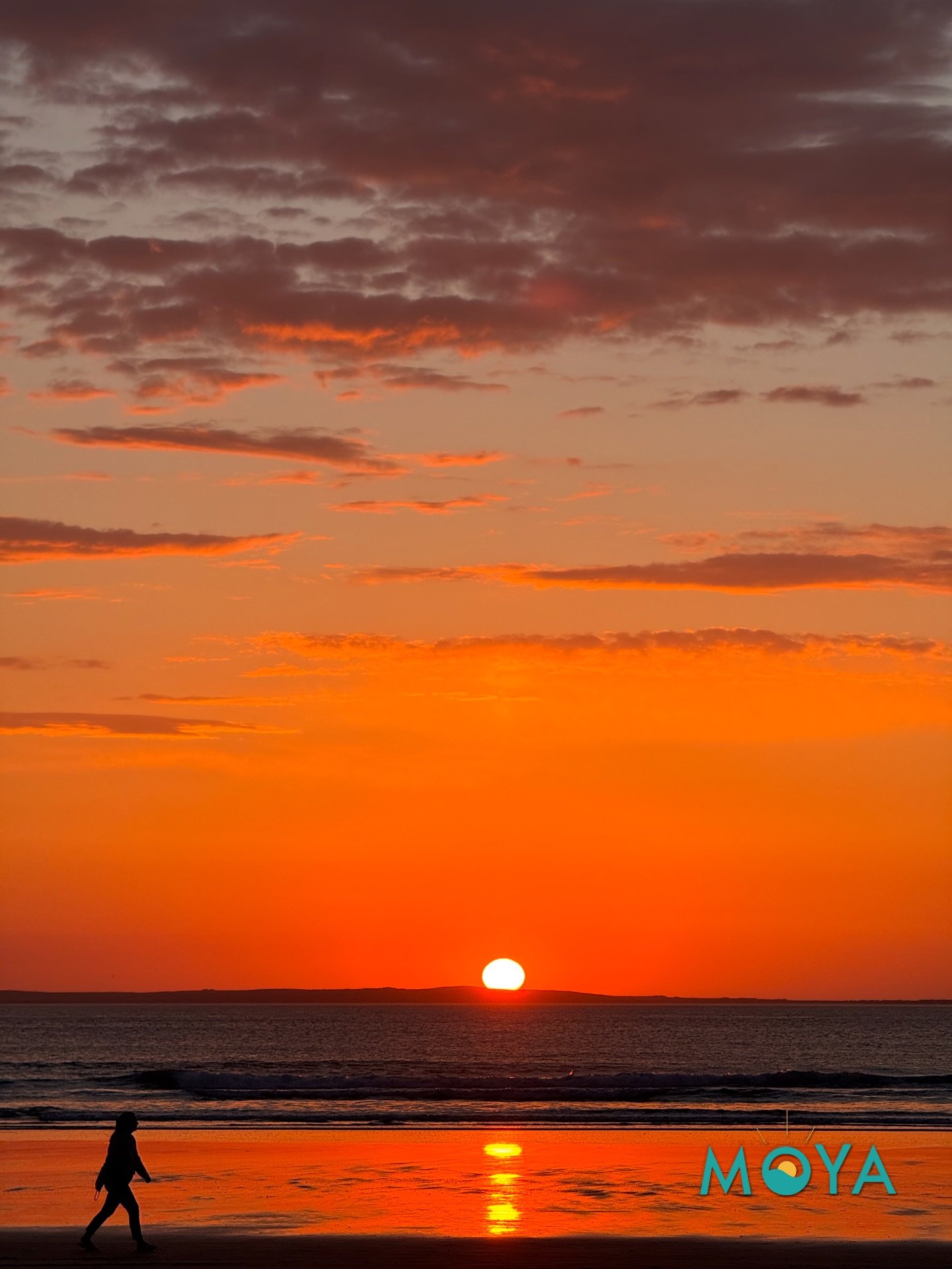 Where else would you want to be! 🤩 #ballybunion #moya #wellnessfestival #sunset