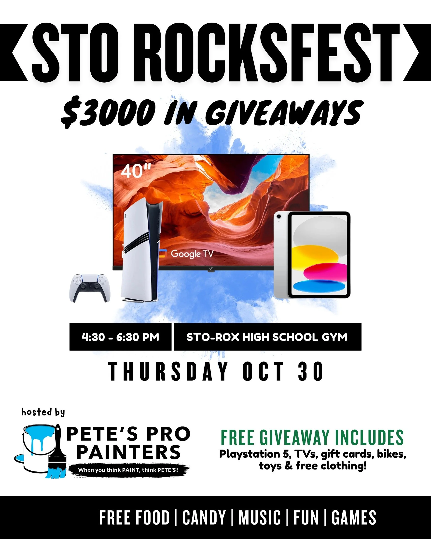 Sto Rocksfest Hosted by Pete’s Pro Painters