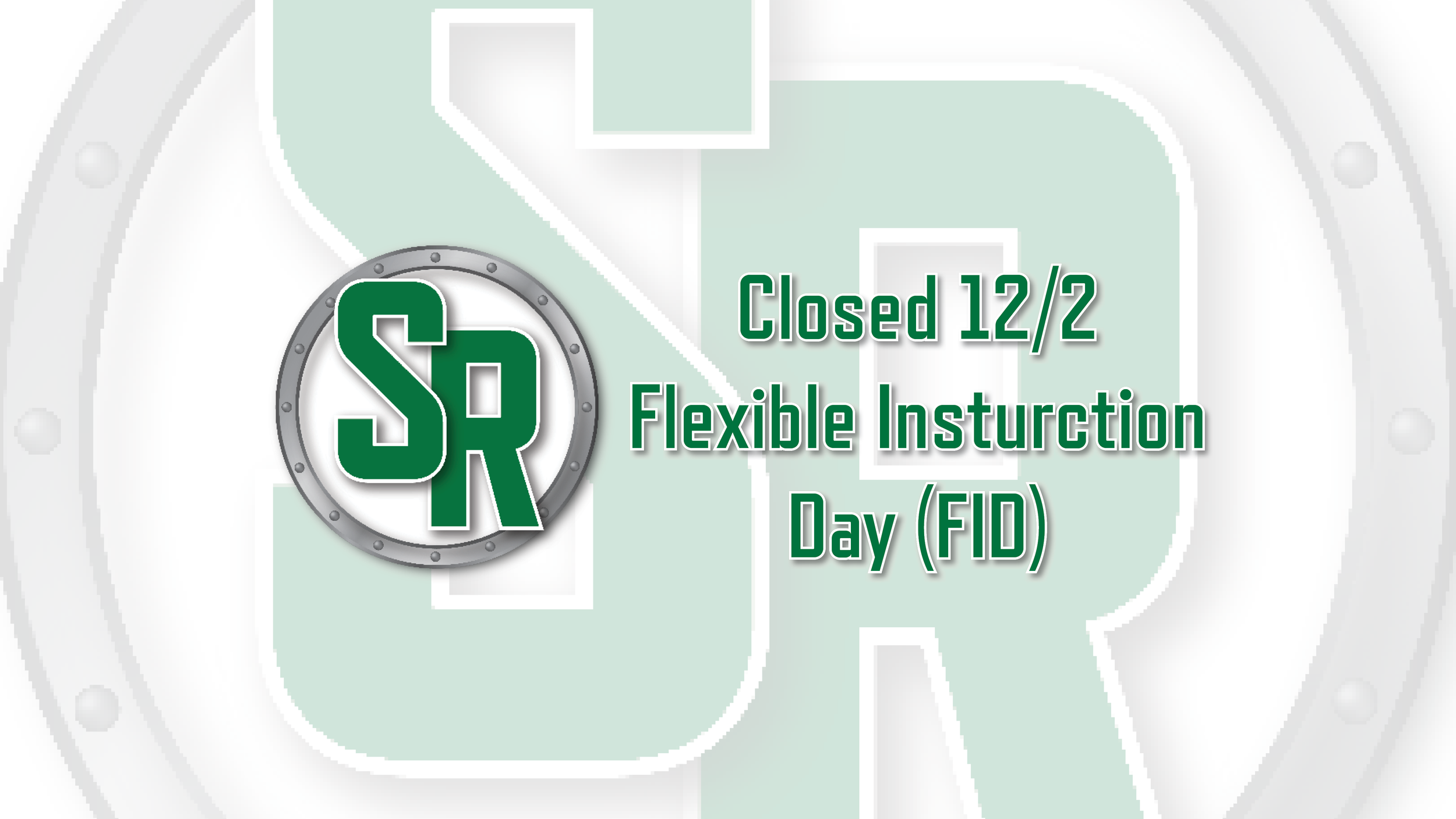 Flexible Instruction Day – Tuesday, December 2