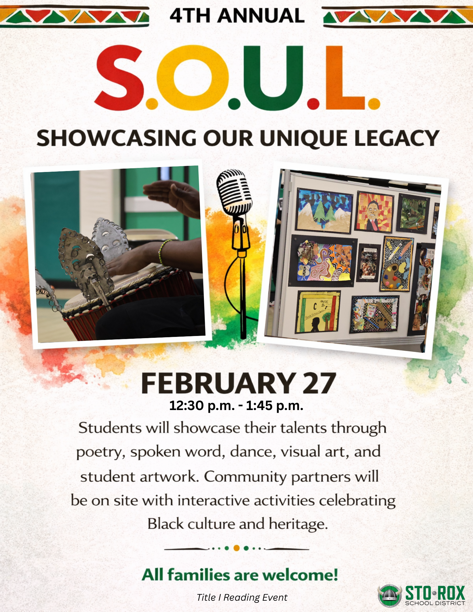 Sto Rox Primary Center Black History Month Events Across For Sto-Rox Schools — Sto-Rox School ...