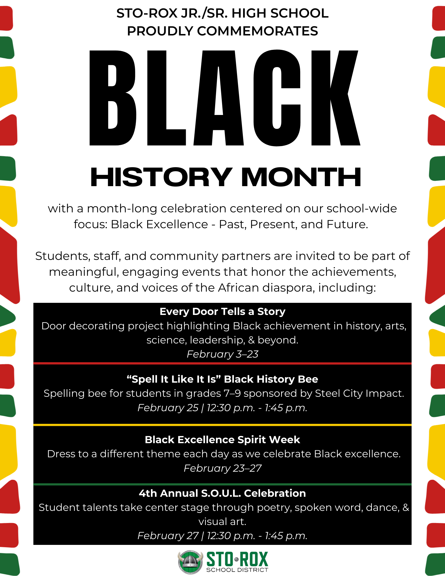 “Spell It Like It Is” Black History Bee