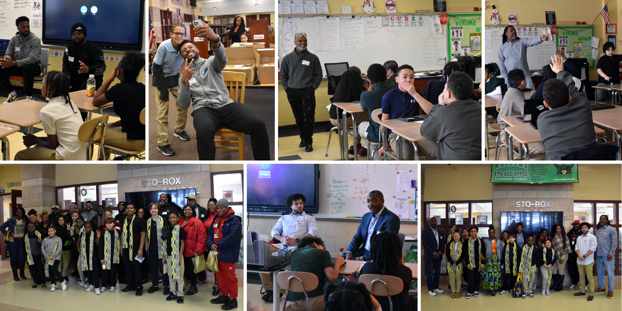 Sto-Rox Upper Elementary Welcomes Inspiring Guest Speakers for Black History Month