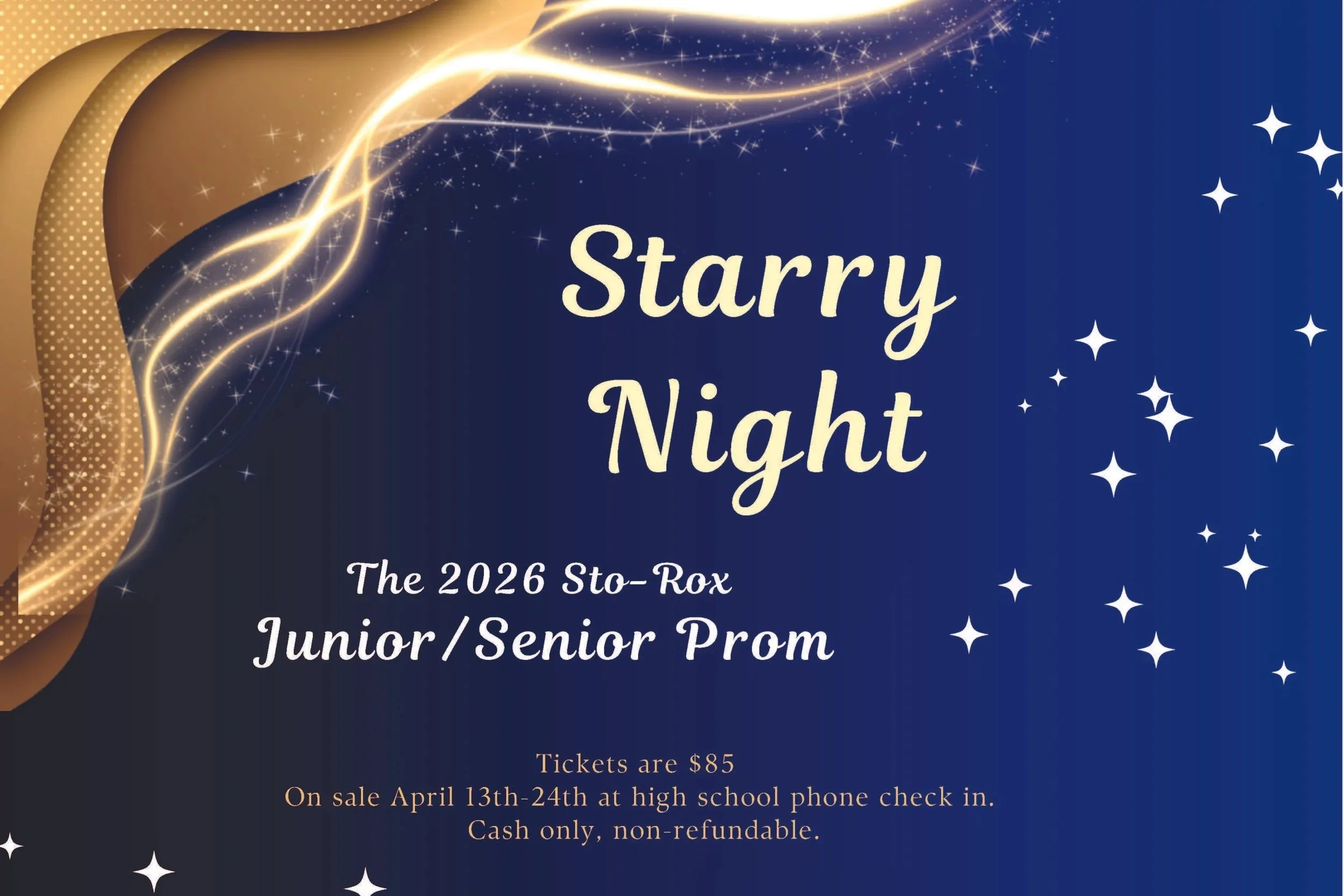 Sto-Rox Jr./Sr. High School Presents: Prom 2026 – Starry Night