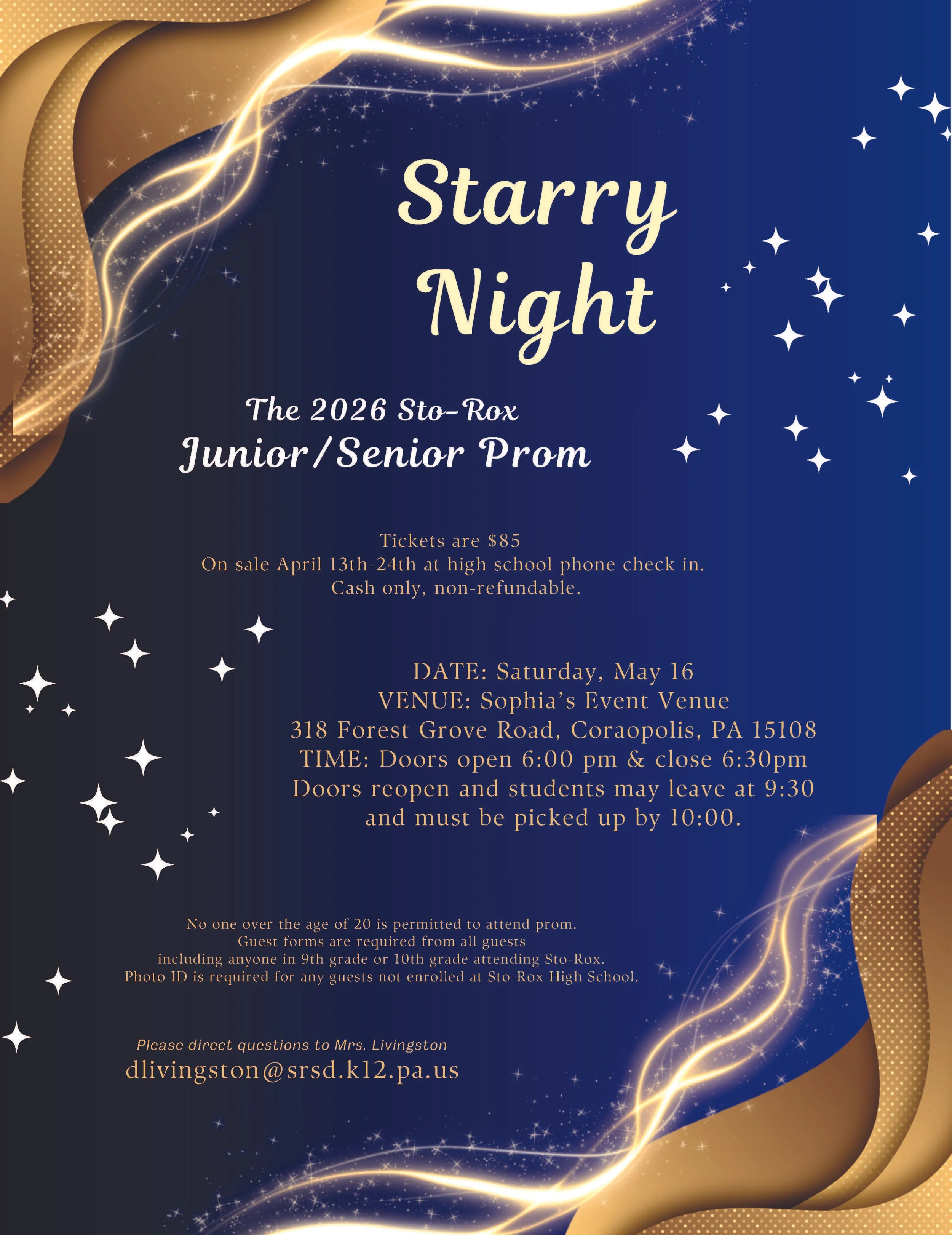 Sto-Rox Jr./Sr. High School Prom