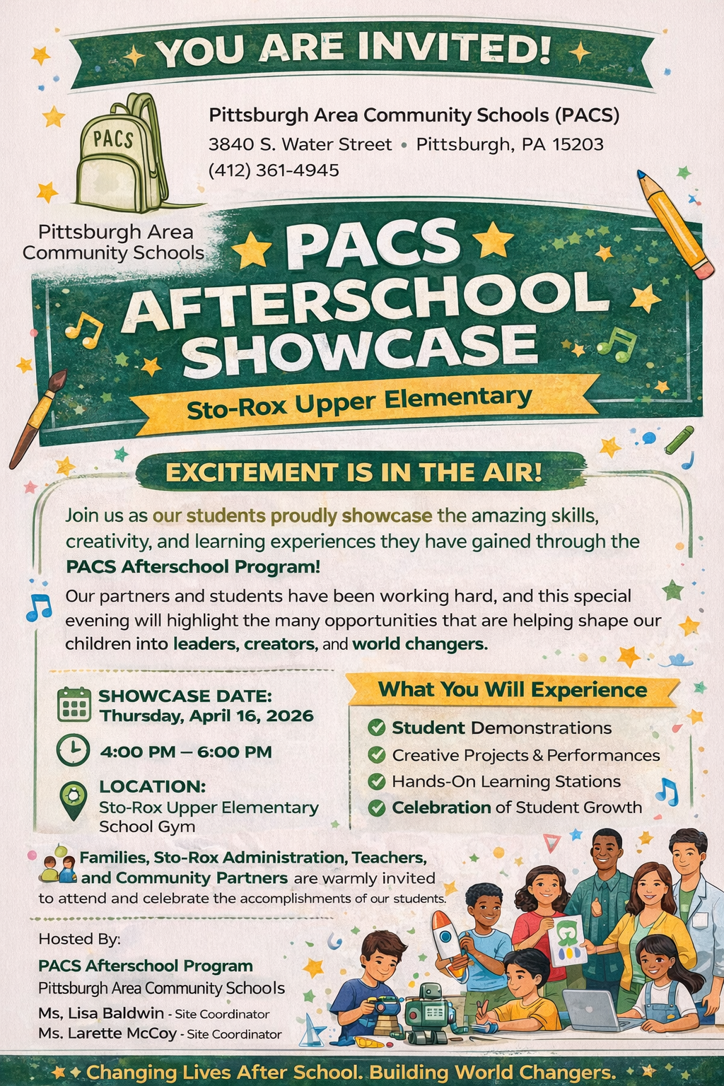 PACS Afterschool Showcase