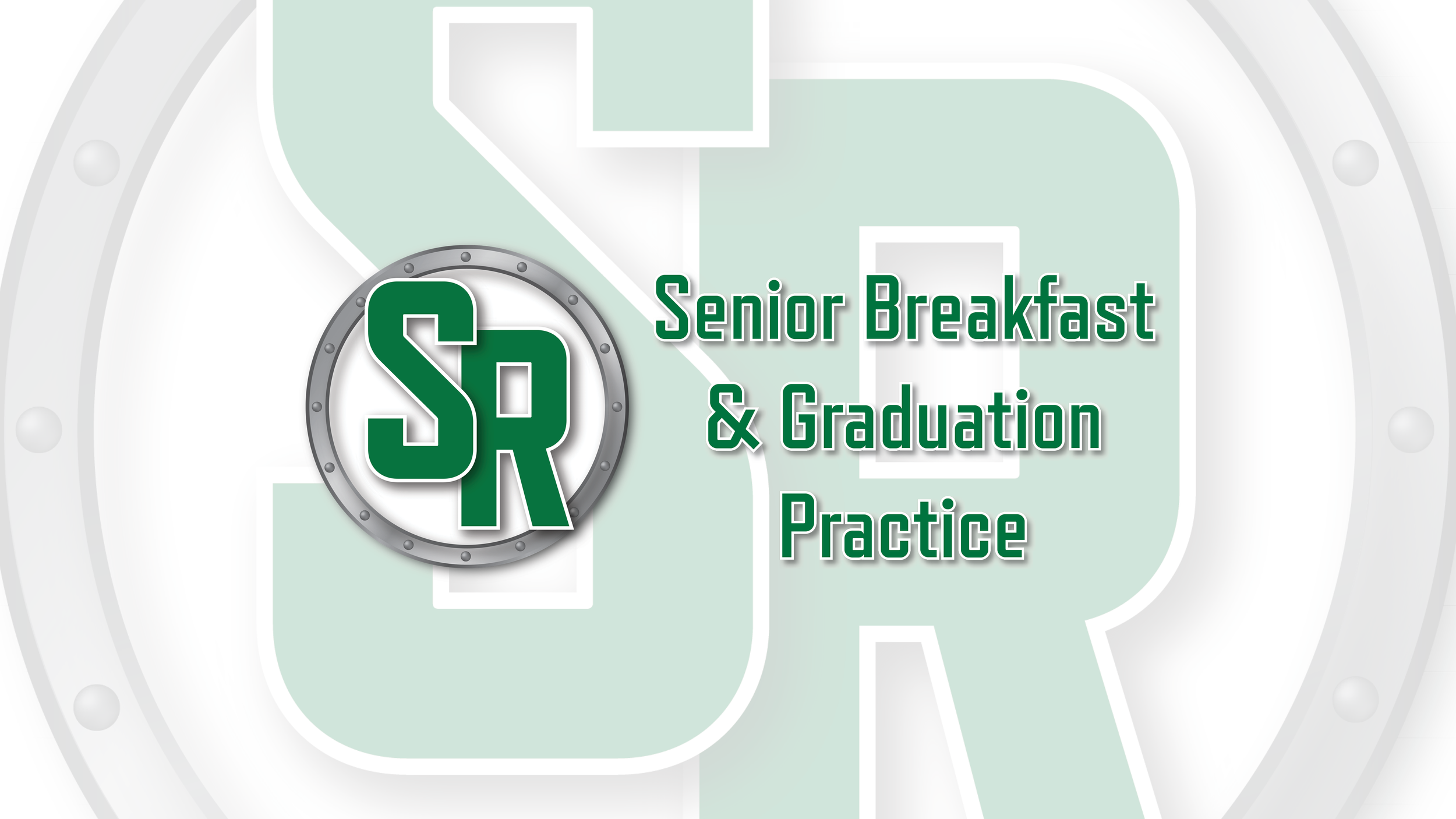 Senior Breakfast and Graduation Practice
