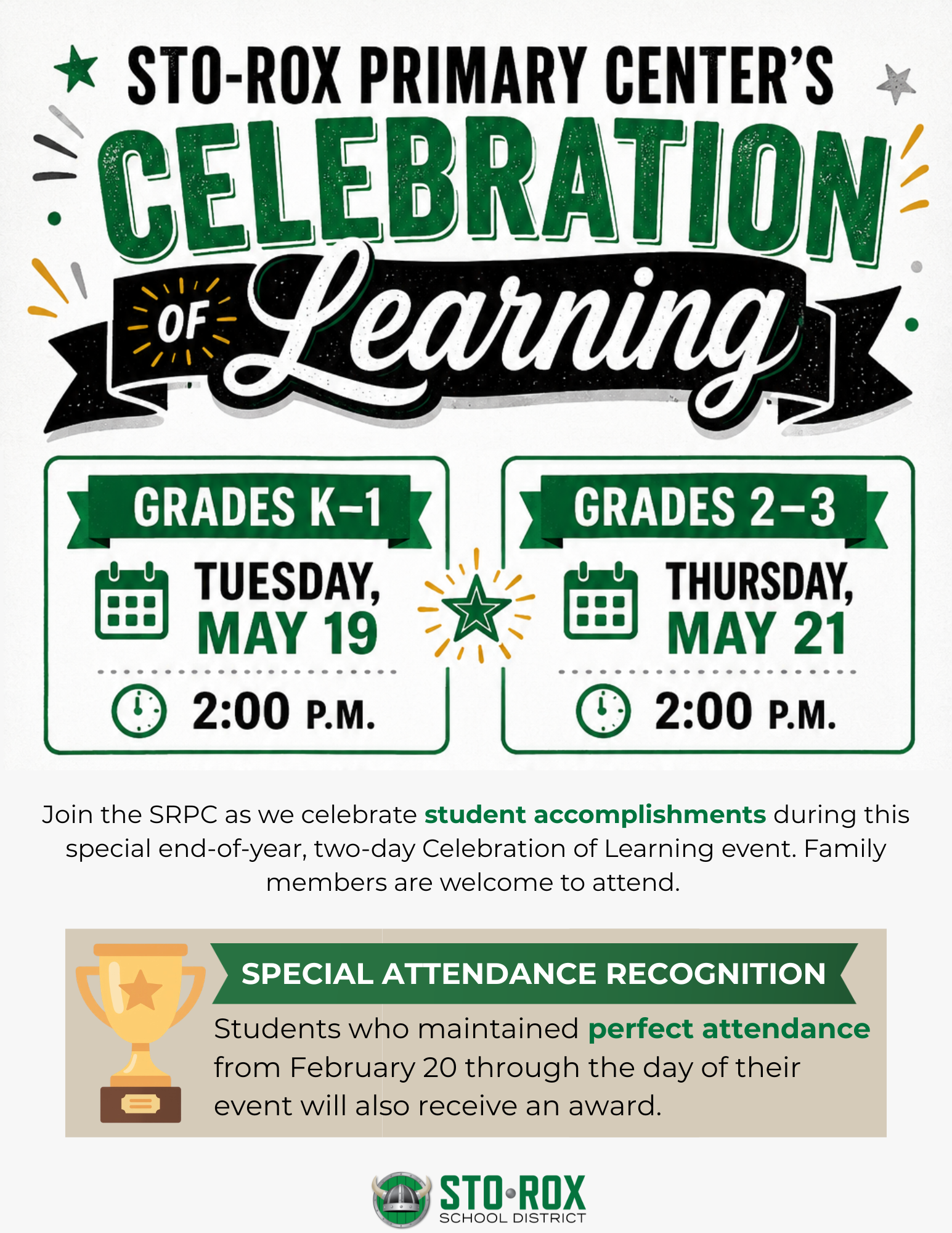 Grades 2-3 Celebration of Learning