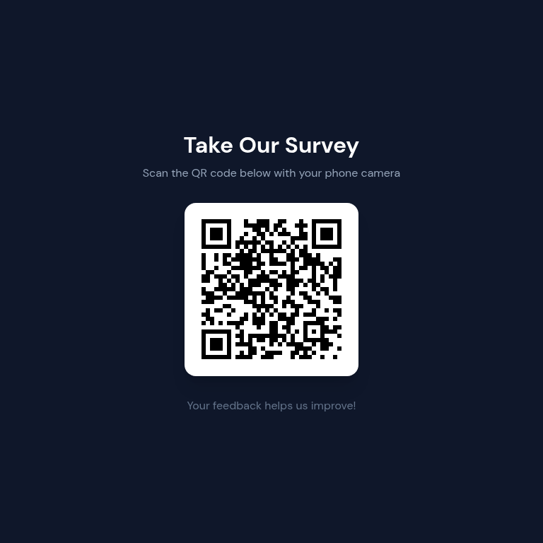Survey QR Code Flyer - square.png