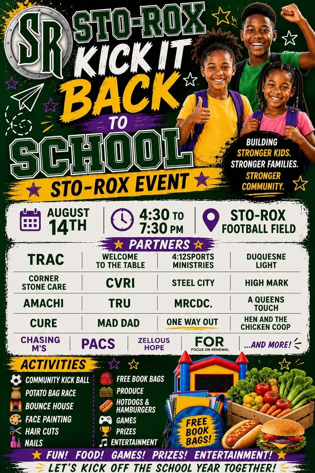Sto-Rock Kick It Back to School Event